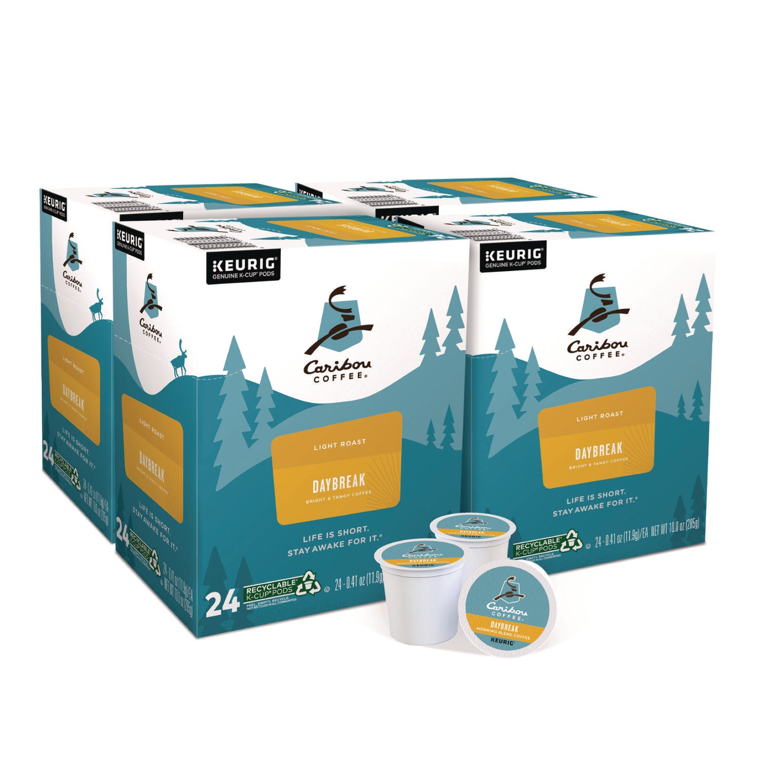 Daybreak Morning Blend Coffee K-Cups, 96/Carton - 1