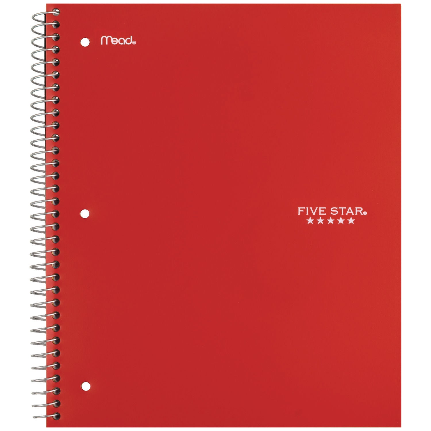 Five Star Wirebound Wide Rule 1-Subject Notebook - 100 Sheets - Wire Bound - Wide Ruled - 8" x 10 1/2" - NavyPlastic Cover - 1 Each - 2
