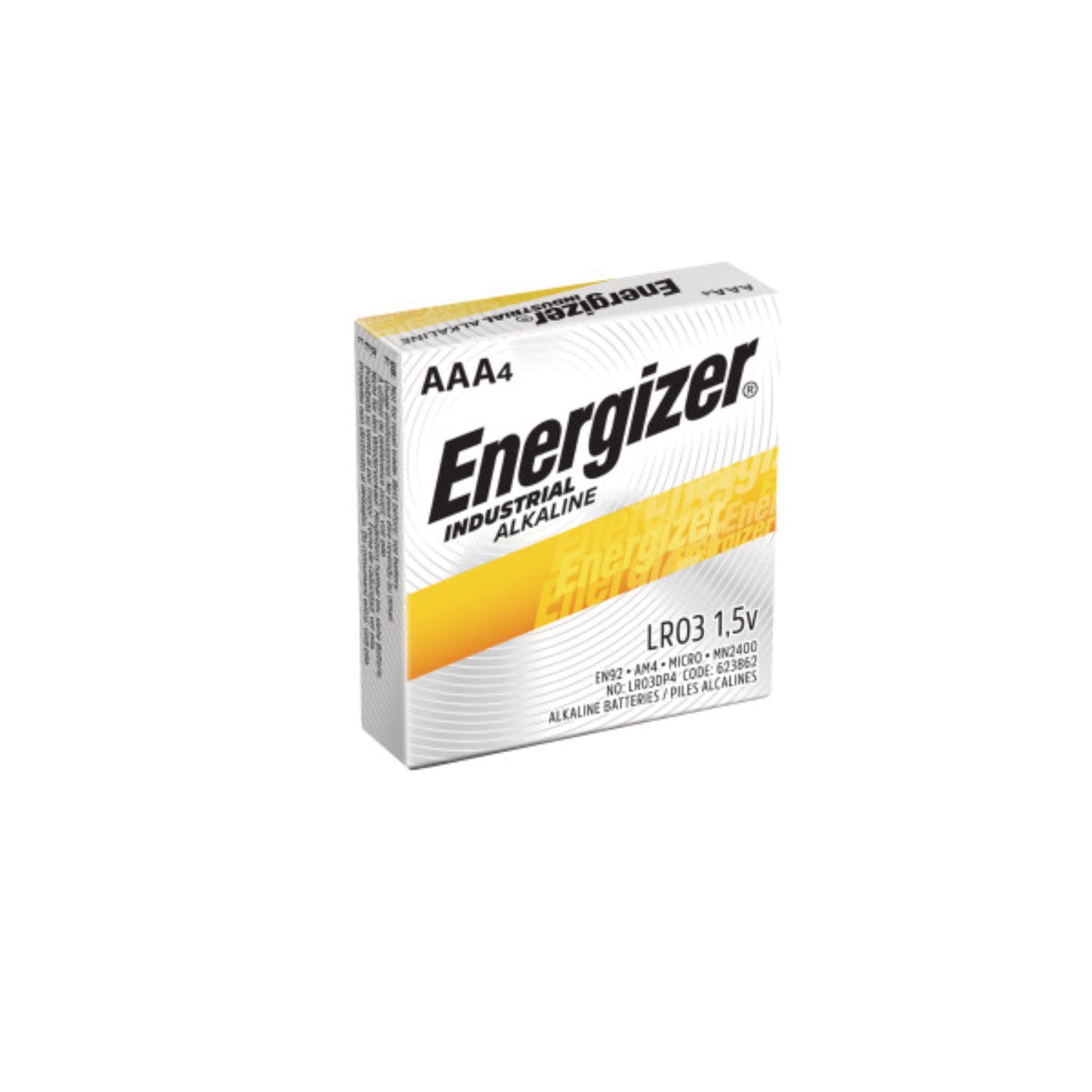 Industrial Alkaline AAA Batteries, 1.5 V, 24/Box - 2