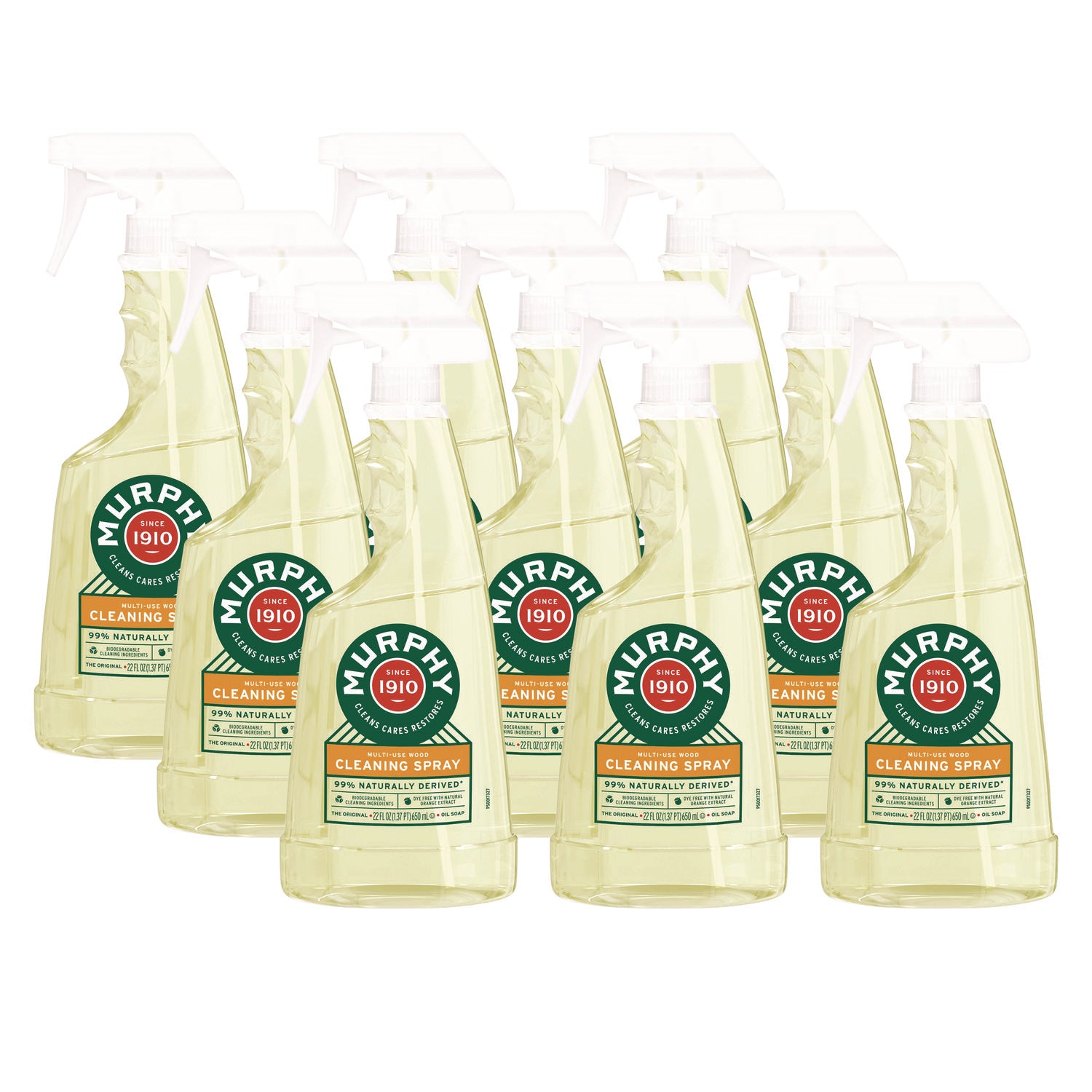 Spray Formula, All-Purpose, Orange, 22 oz Spray Bottle, 9/Carton - 1