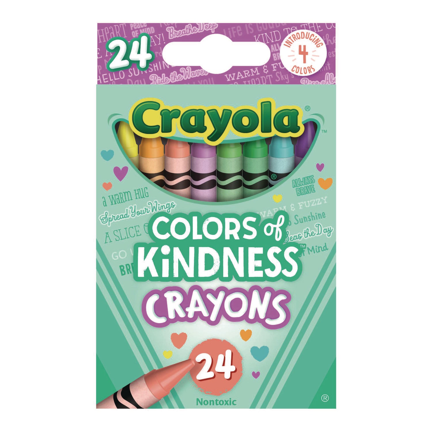 Colors of Kindness Crayons, Assorted, 24/Pack - 1