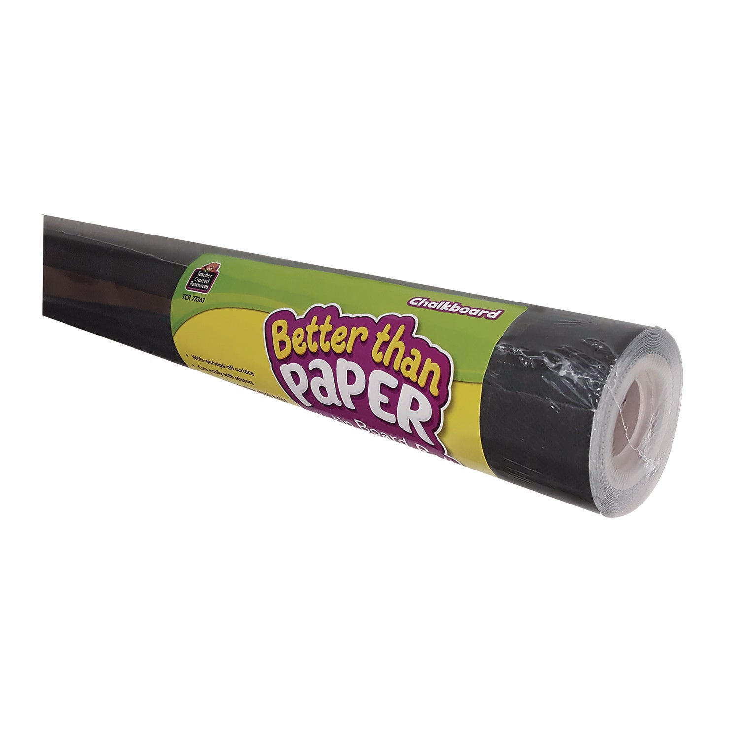 Better Than Paper Bulletin Board Roll, 4 ft x 12 ft, Chalkboard - 1