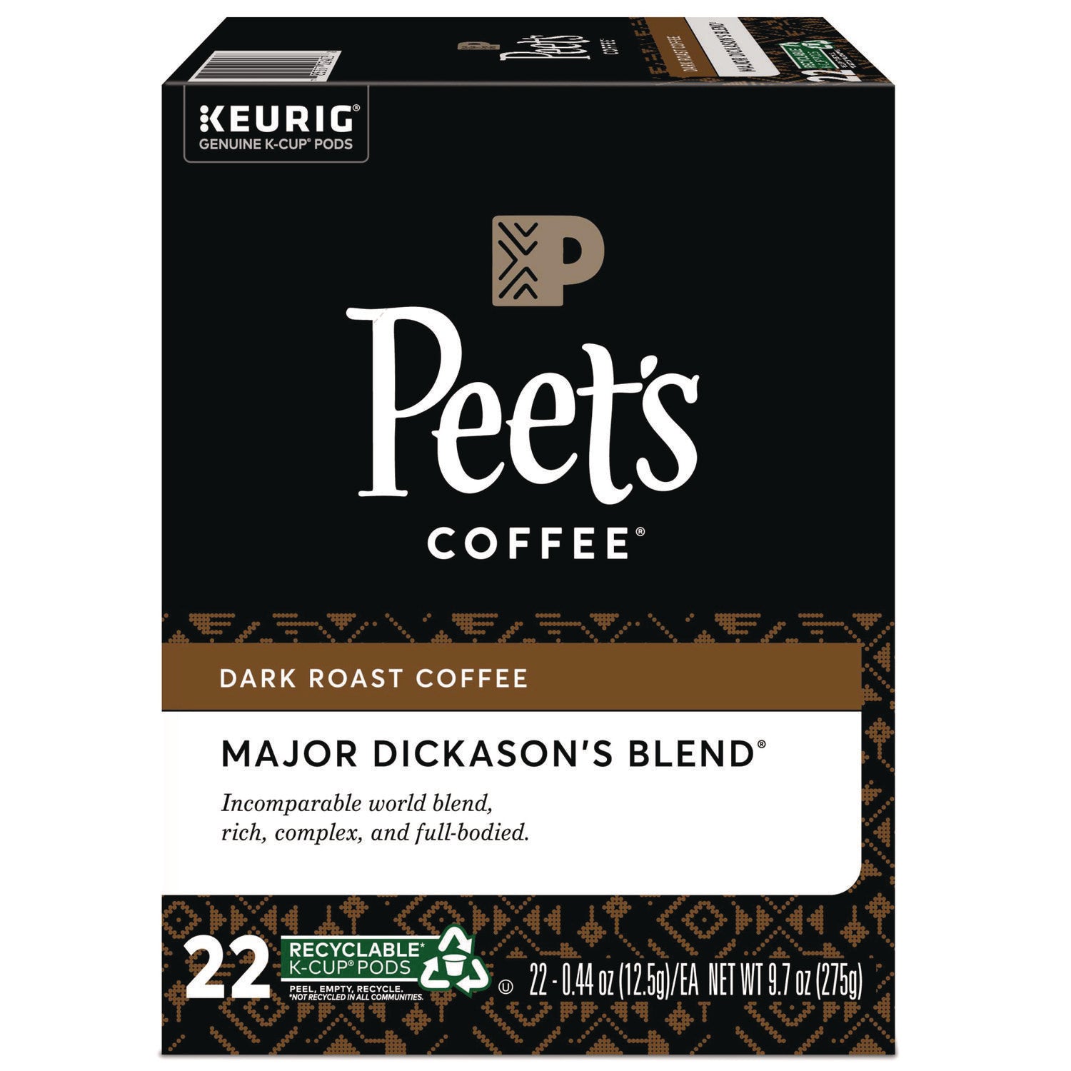 Major Dickason's Blend K-Cups, 22/Box - 1