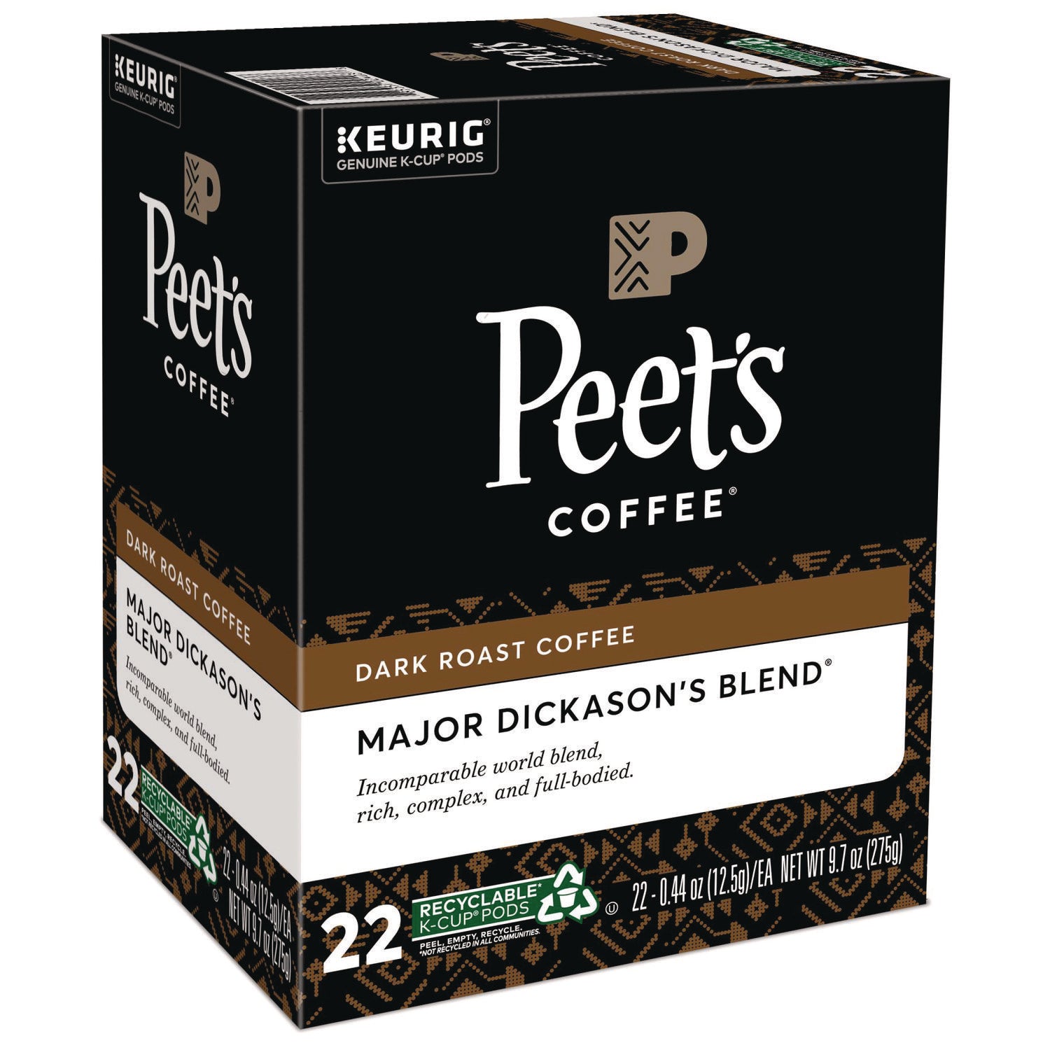 Major Dickason's Blend K-Cups, 22/Box - 2