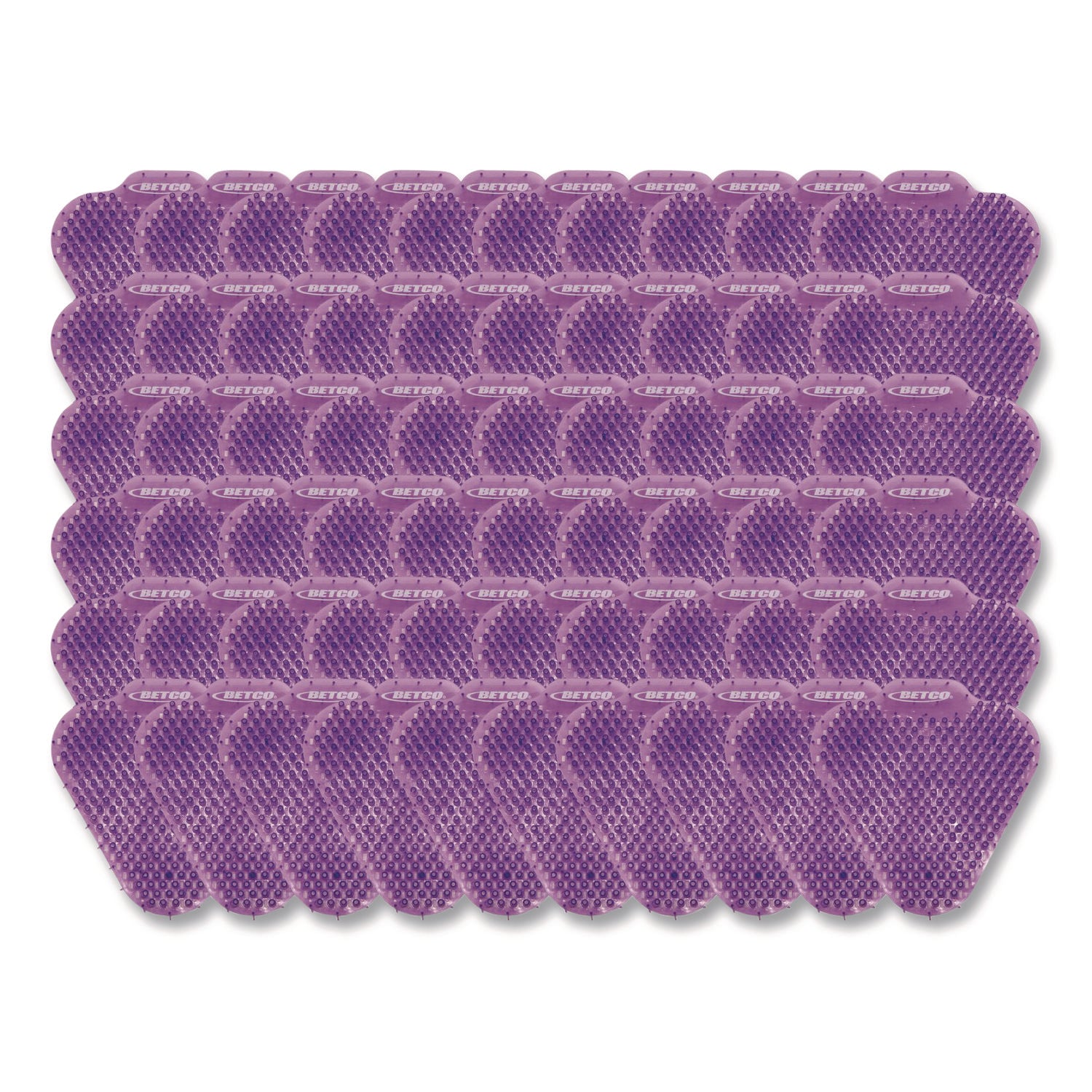Betco Anti-Splash Scented Urinal Screen - Anti-splash, Recyclable - 60 / Carton - Purple - 1