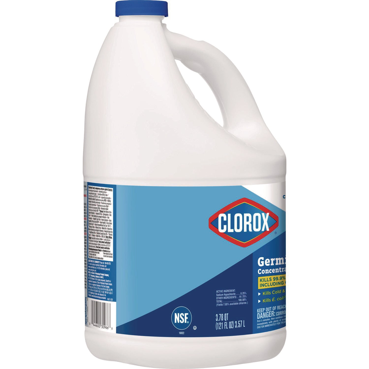 Concentrated Germicidal Bleach, Regular, 121 oz Bottle, 3/Carton - 2