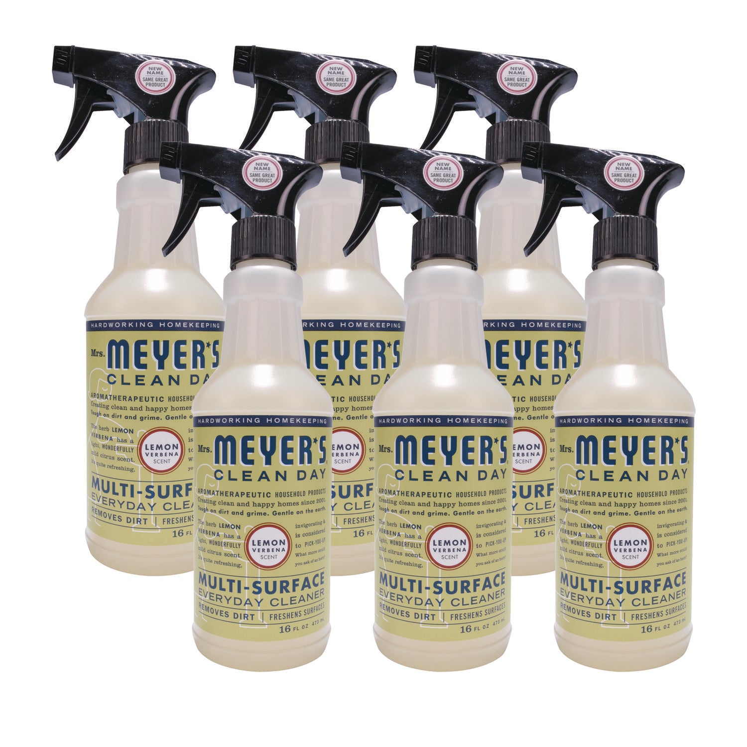 Multi Purpose Cleaner, Lemon Scent, 16 oz Spray Bottle, 6/Carton - 1