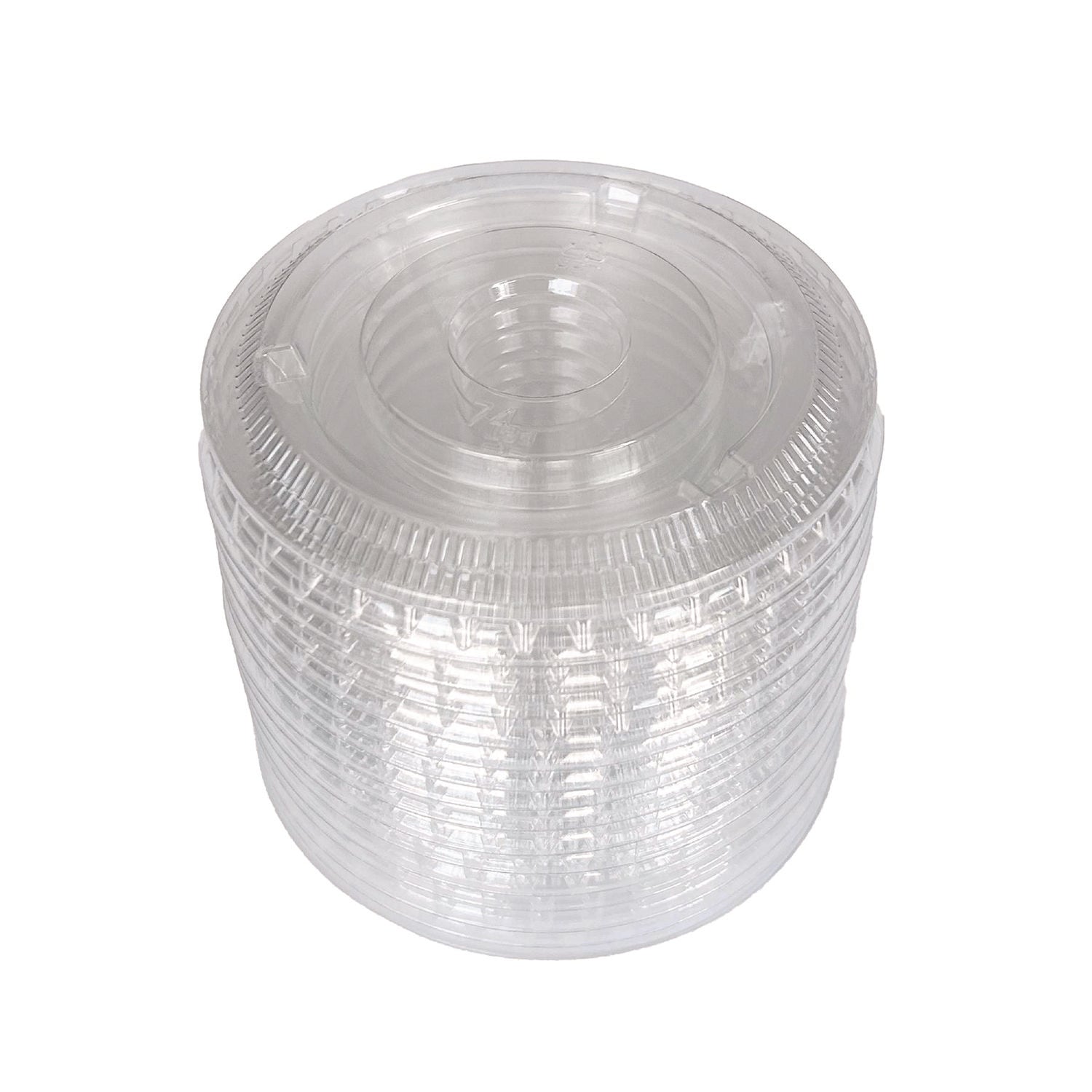 Souffle/Portion Cup Lids, Fits 3.25 oz to 5.5 oz Portion Cups, Clear, 2,500/Pack - 2