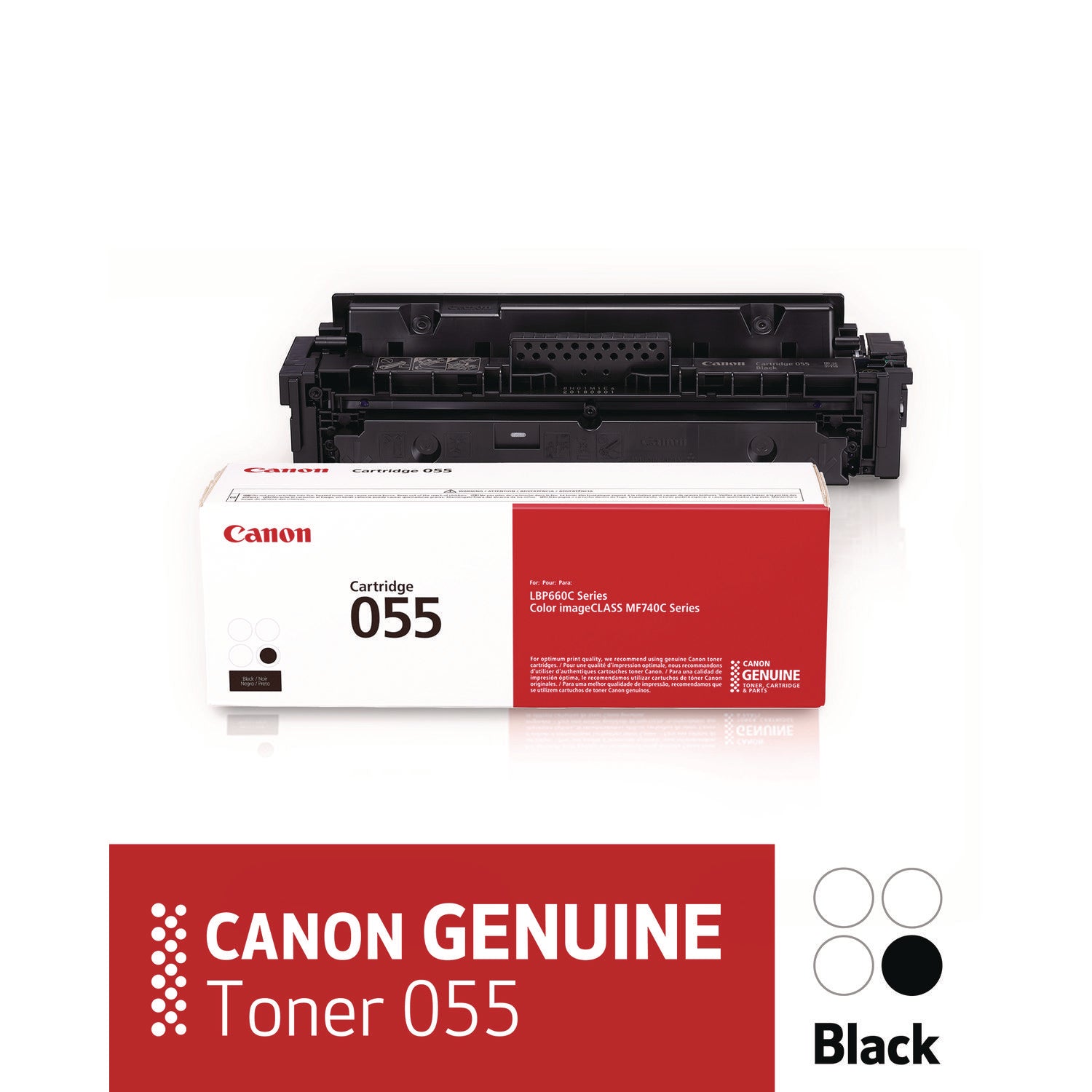 3016C001 (055) Toner, 2,300 Page-Yield, Black - 2