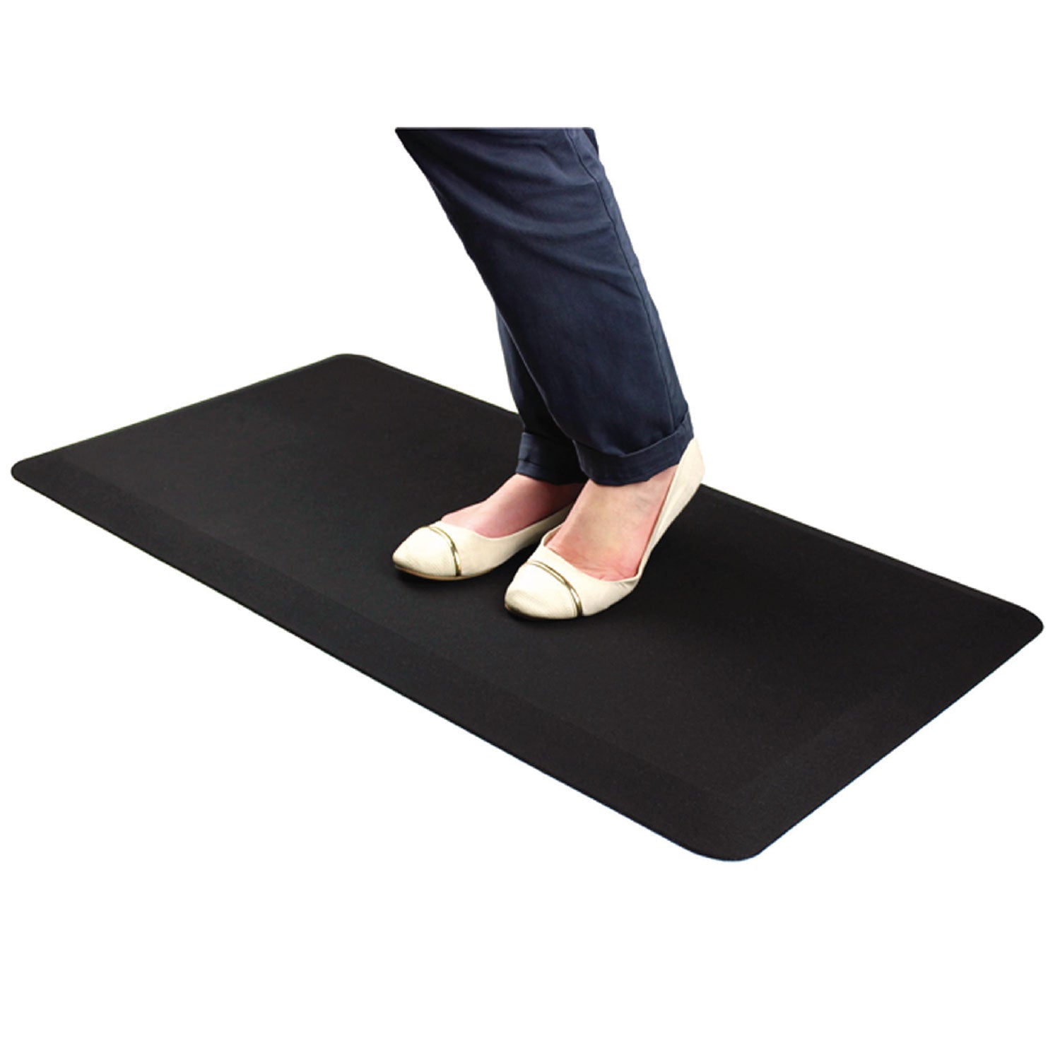 AFS-TEX 3000 Anti-Fatigue Mat, Rectangular, 20 x 39, Black - 2
