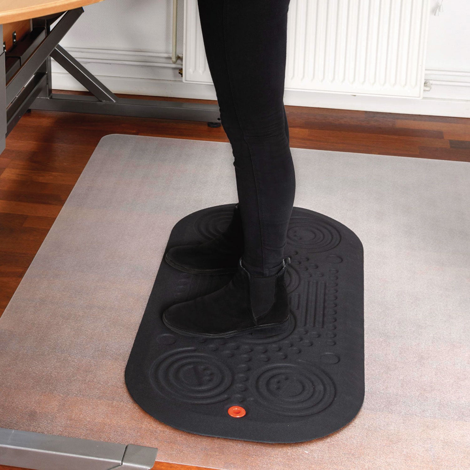 AFS-TEX 3000X Anti-Fatigue Mat, Rectangular, 20 x 39, Midnight Black - 1