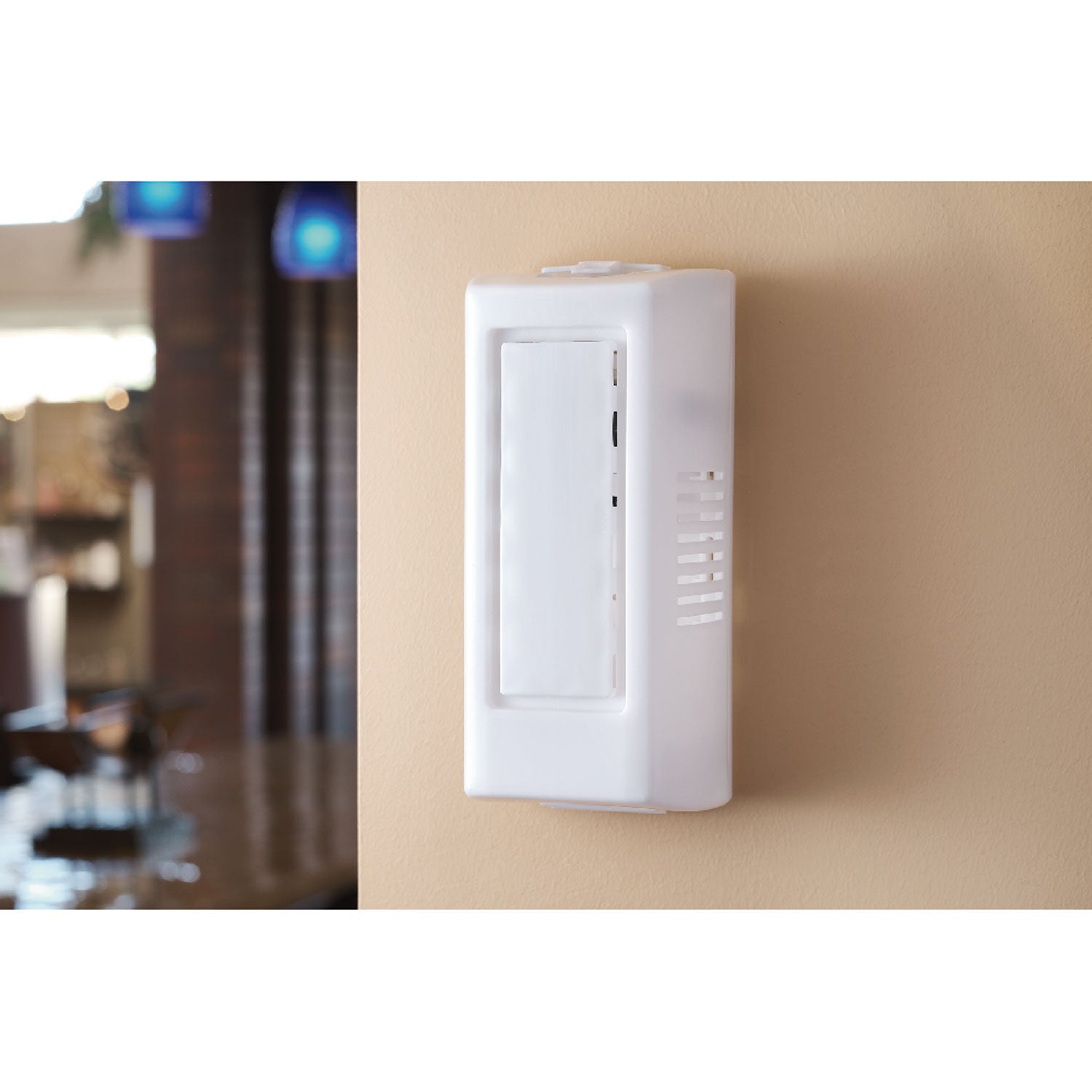 Gel Air Freshener Dispenser Cabinet, 4" x 3.5" x 8.75", White - 2