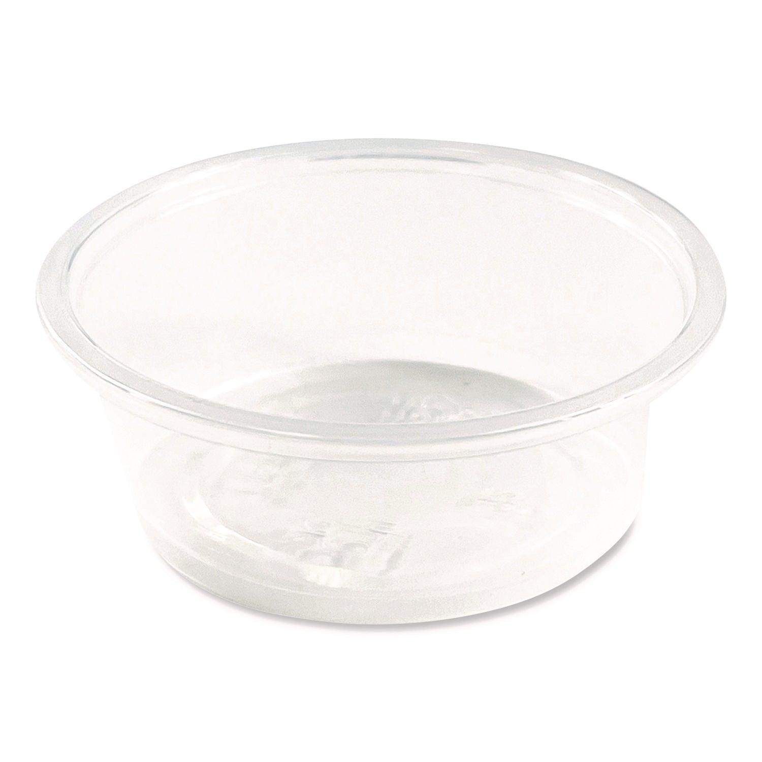 Souffle/Portion Cups, 1.5 oz, Polypropylene, Translucent, 2,500/Carton - 1