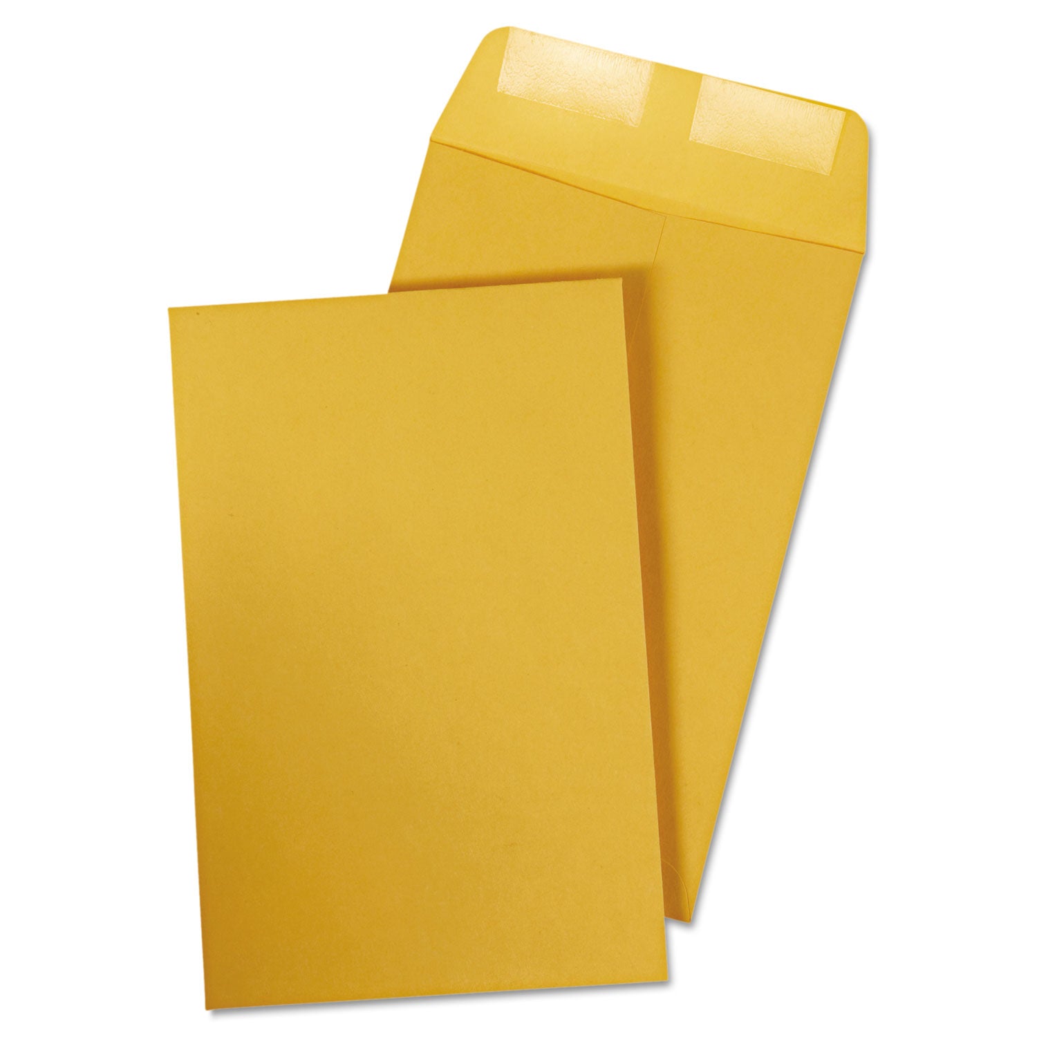 catalog-envelope-28-lb-bond-weight-kraft-#1-square-flap-gummed-closure-6-x-9-brown-kraft-100-box_qua40767 - 2