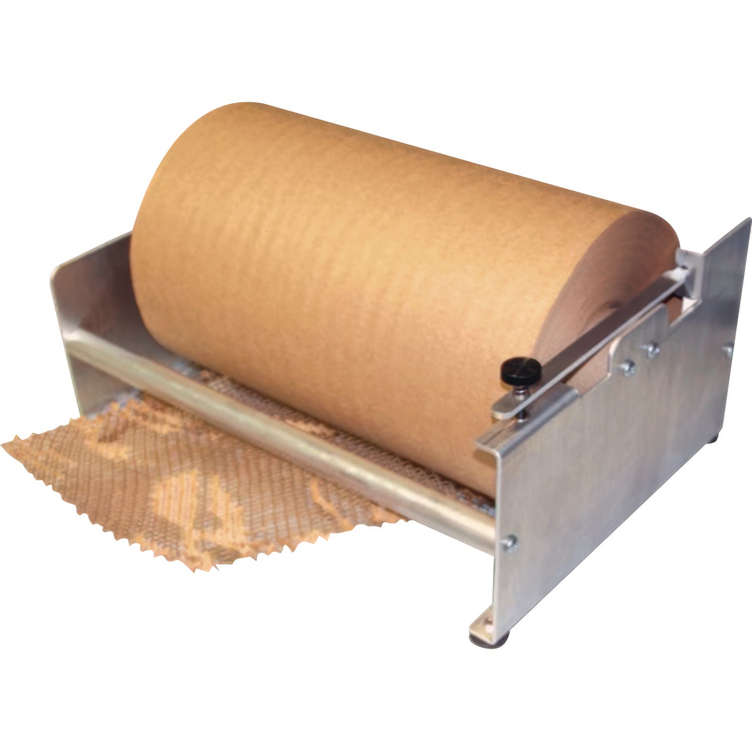 HexcelWrap Packaging Paper Dispenser, Silver