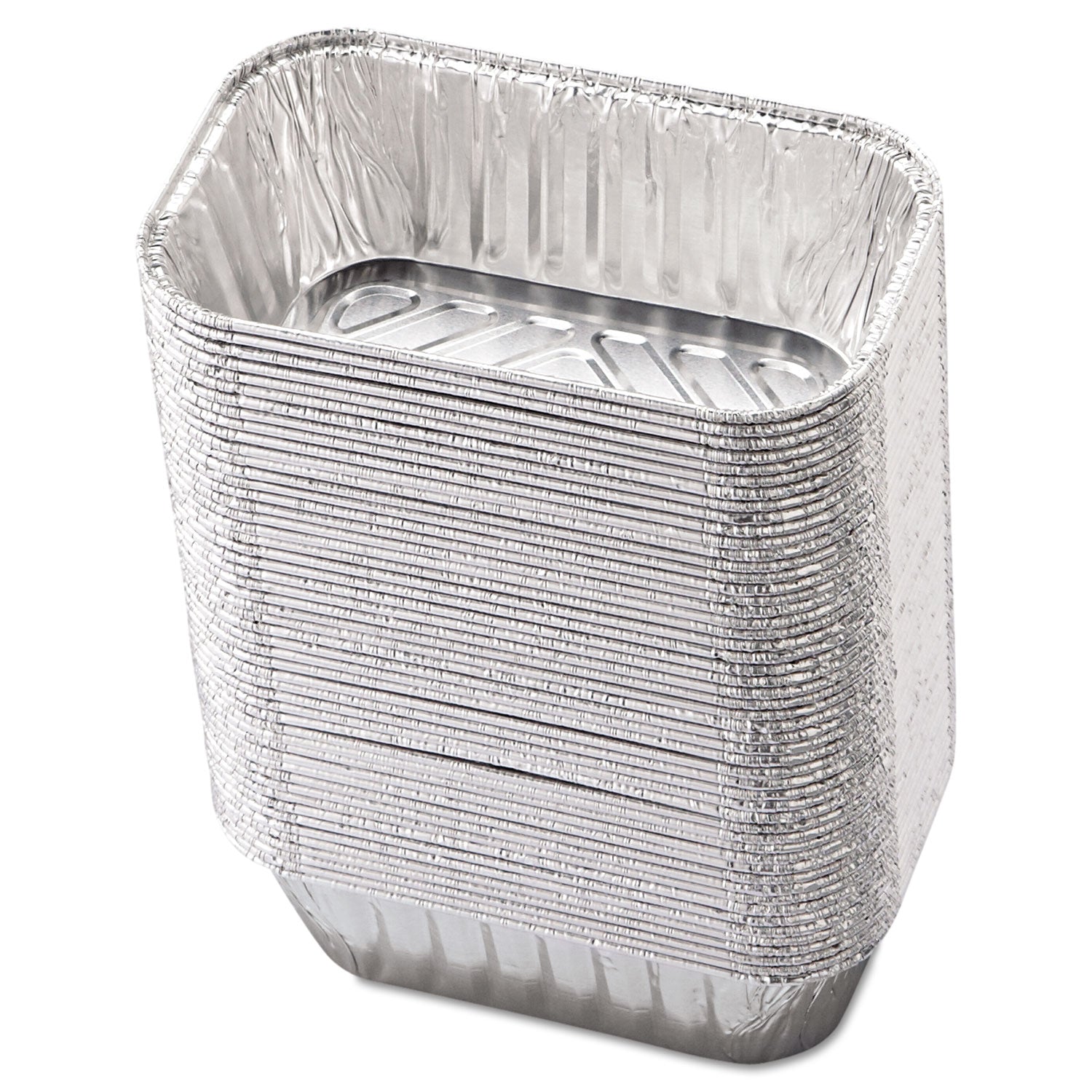 Aluminum Baking Pan, #1 Loaf, 1 lb Capacity, 5.72 x 3.31 x 2.03, 200/Carton -