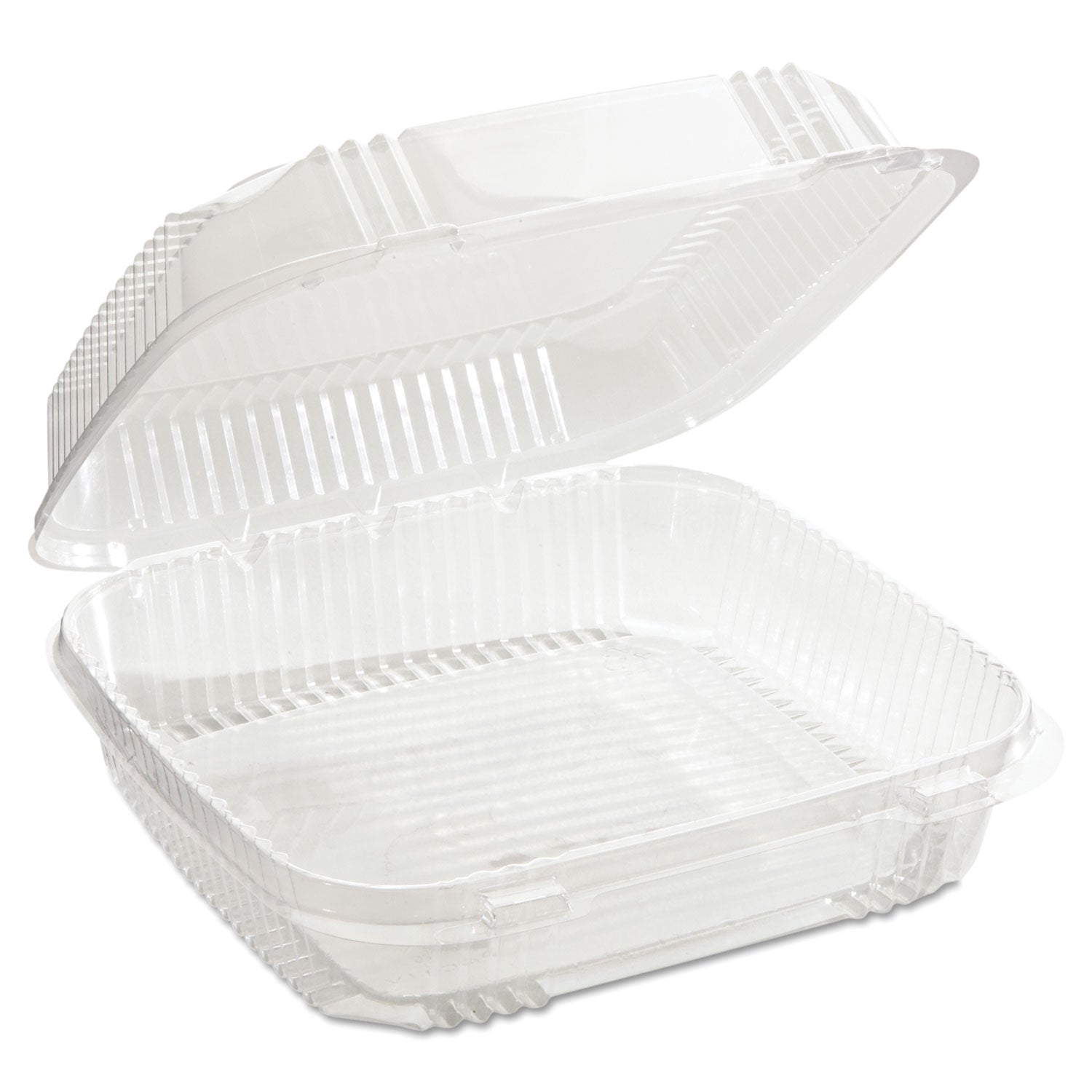 clearview-smartlock-hinged-lid-container-49-oz-82-x-834-x-291-clear-plastic-200-carton_pctyci81120 - 1