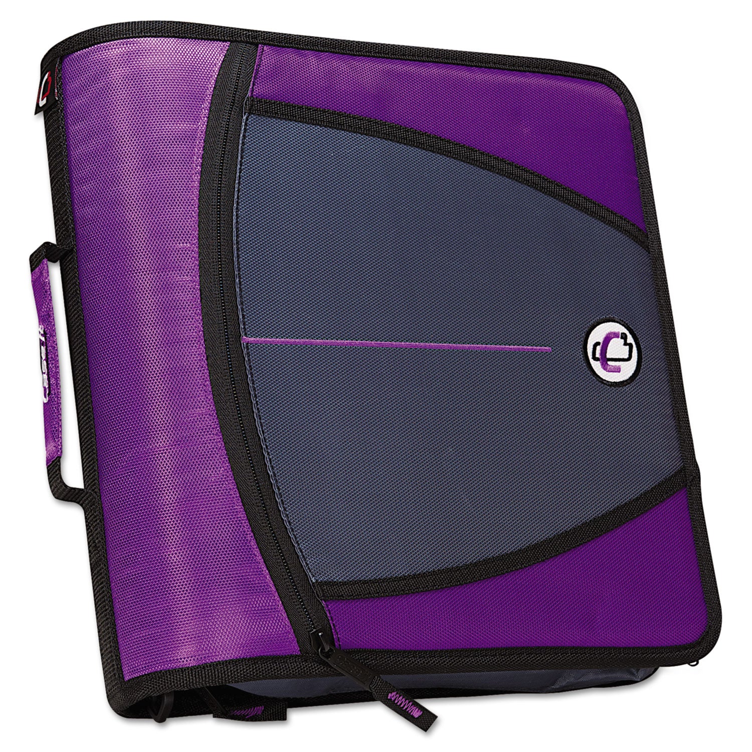 large-capacity-zipper-binder-3-rings-3-capacity-11-x-85-purple_caed145pp - 1