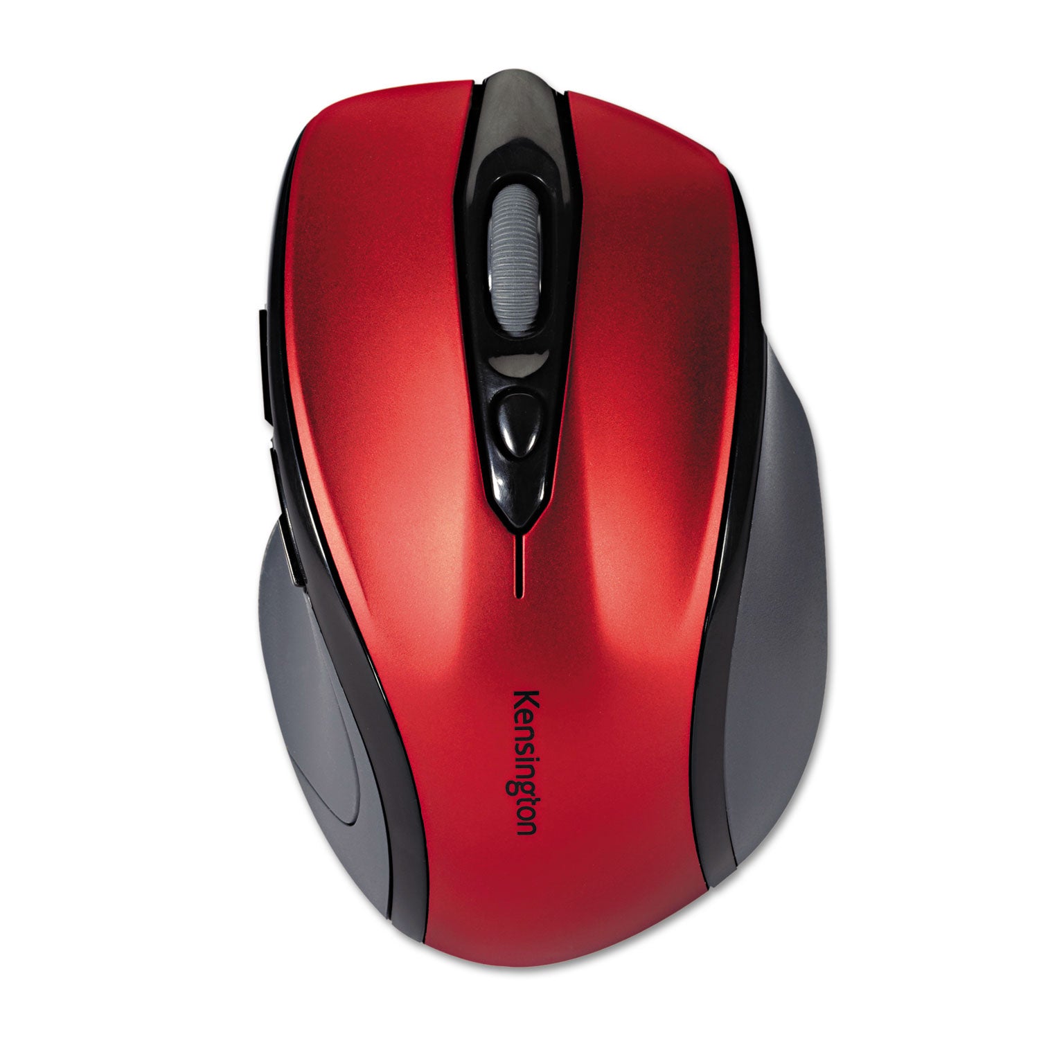 Pro Fit Mid-Size Wireless Mouse, 2.4 GHz Frequency/30 ft Wireless Range, Right Hand Use, Ruby Red -