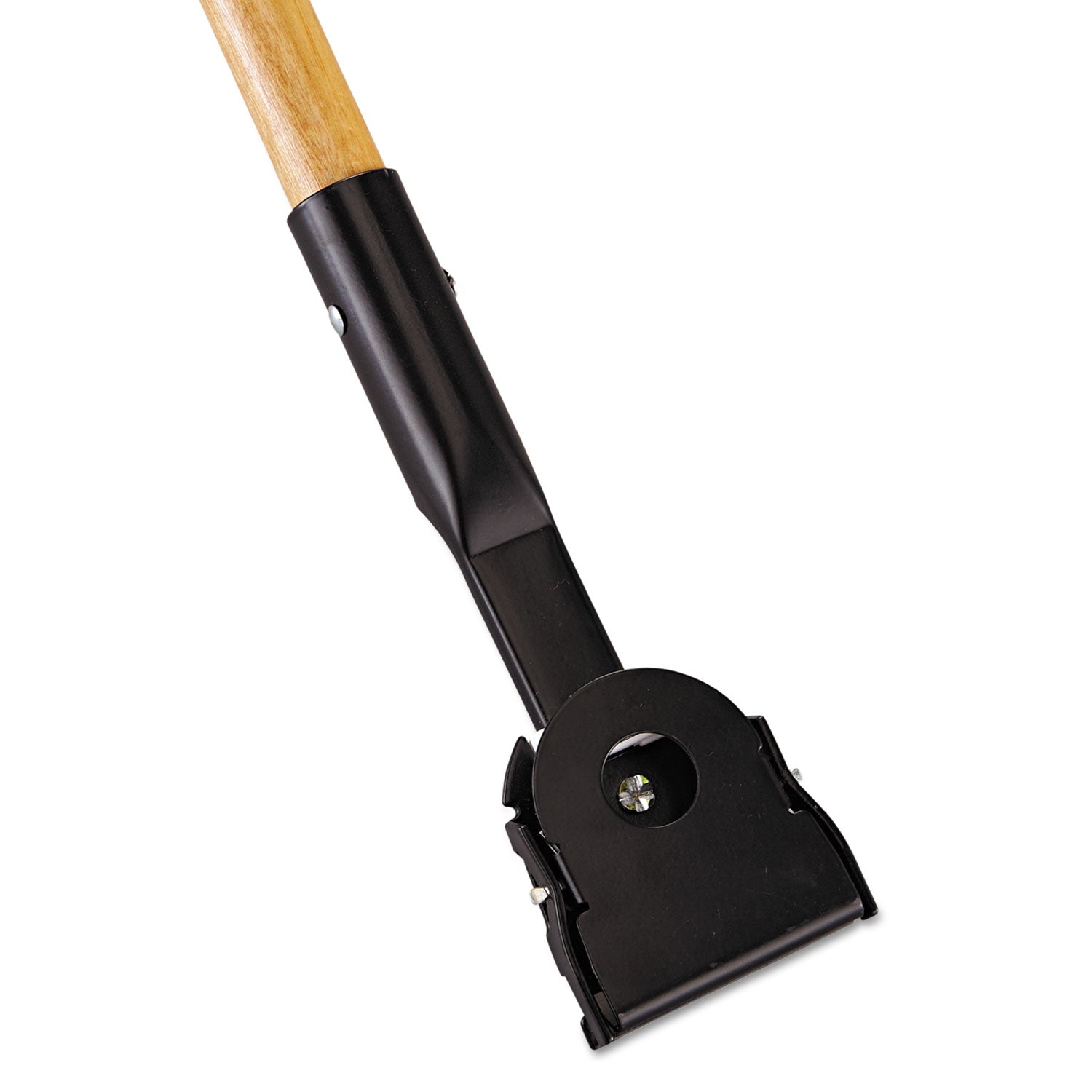 Snap-On Hardwood Dust Mop Handle, 1.5" dia x 60", Natural -