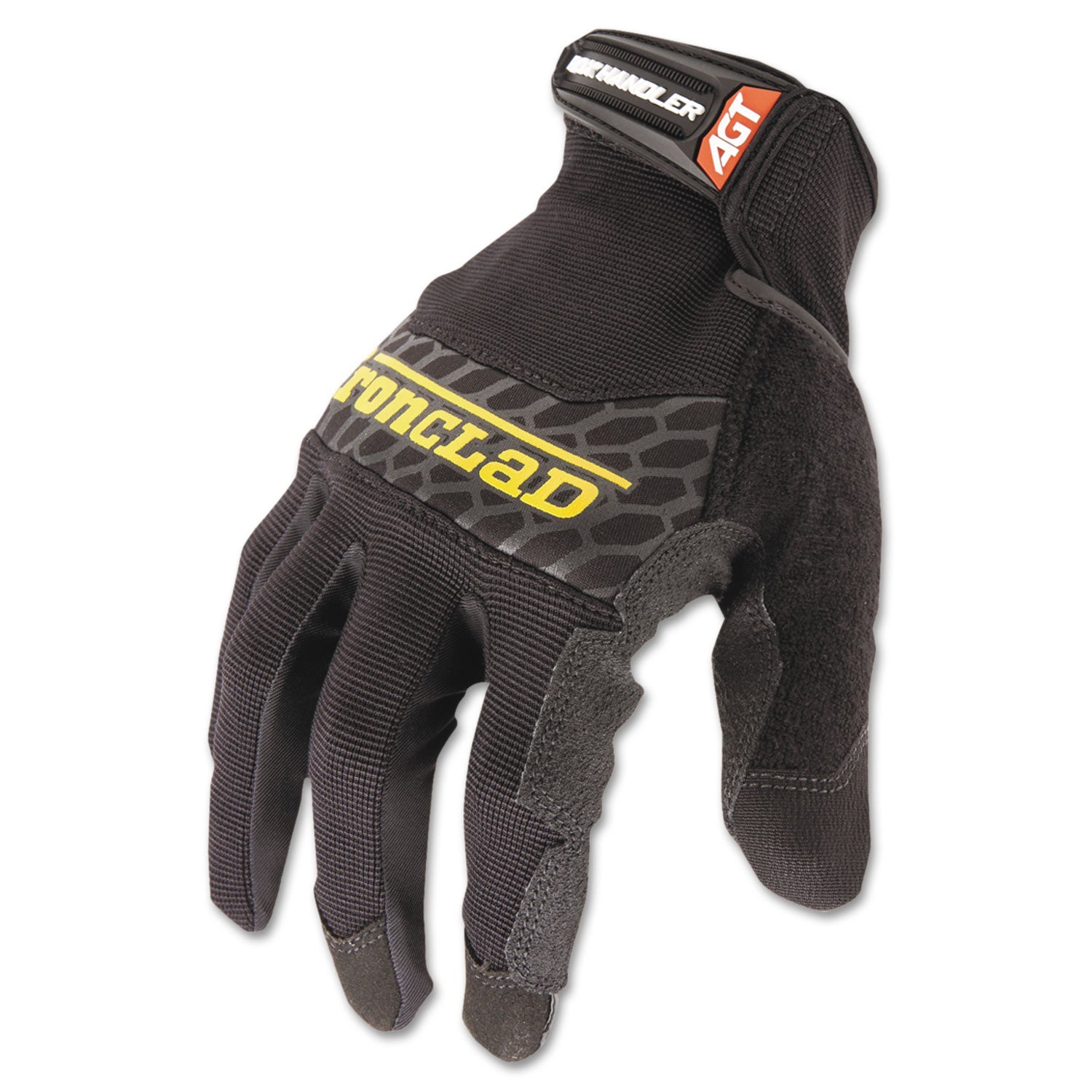 Box Handler Gloves, Black, Large, Pair -
