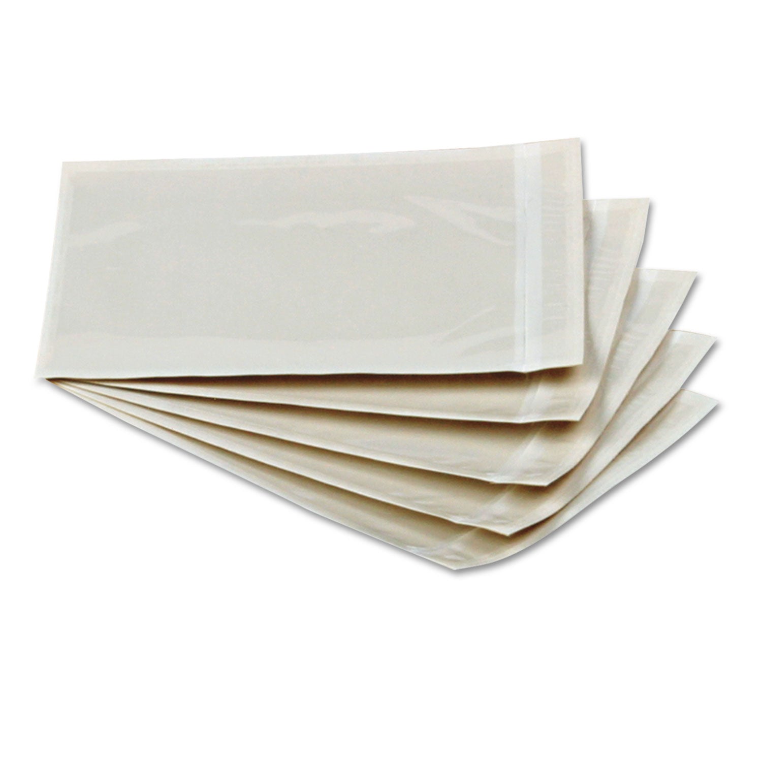 Self-Adhesive Packing List Envelope, Clear Front: Full-Size Window, 4.5 x 6, Clear, 1,000/Carton -