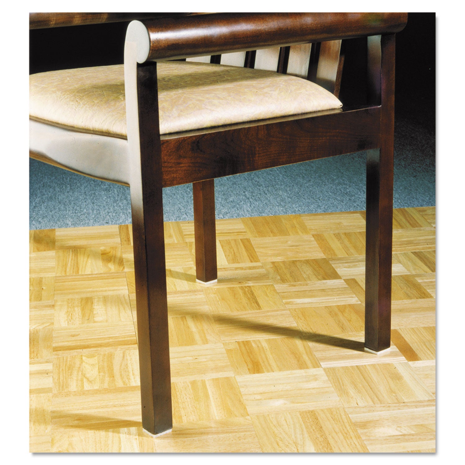 Scratch Guard Felt Pads, 1" dia, Circular, Beige, 16/Pack -