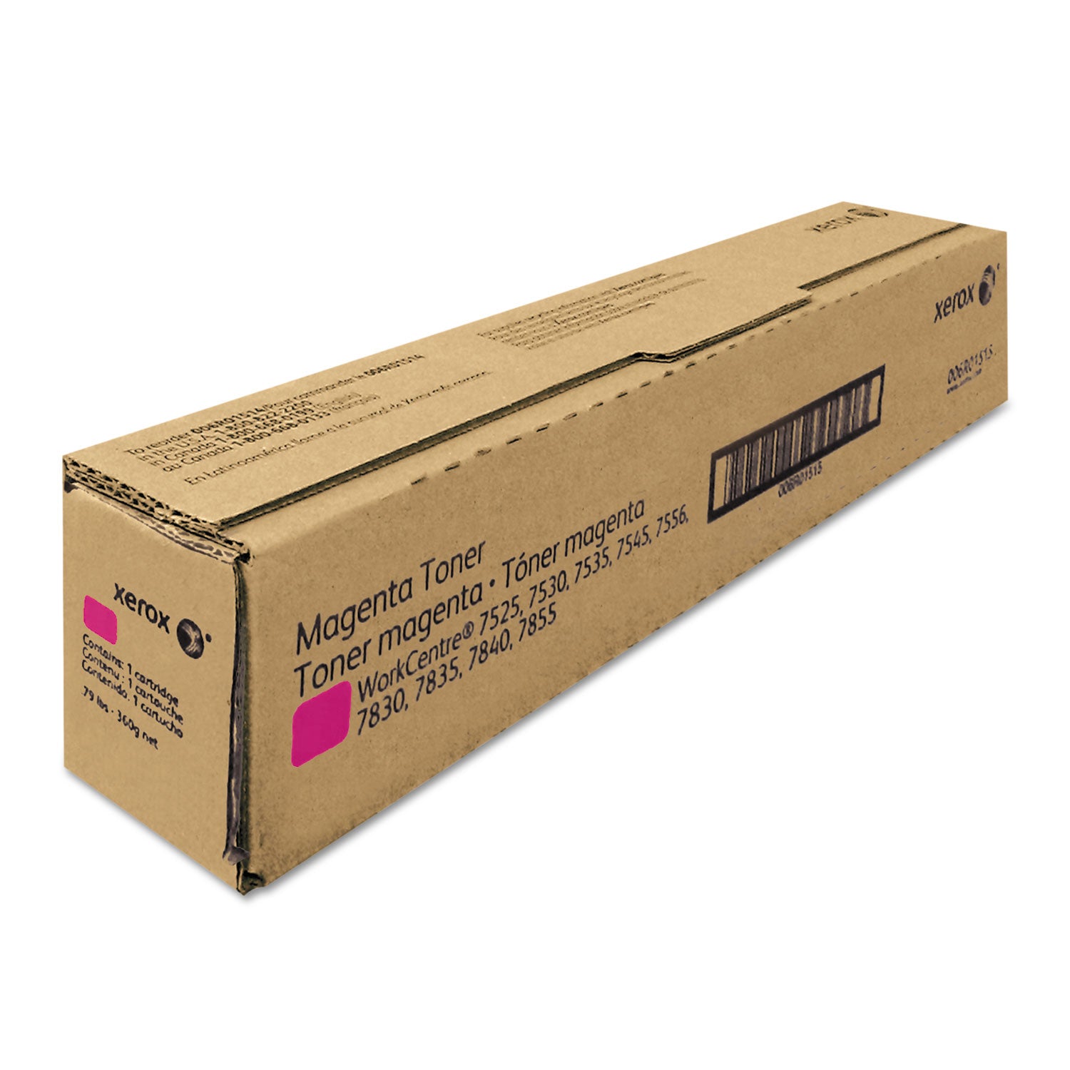 006R01515 Toner, 15,000 Page-Yield, Magenta -