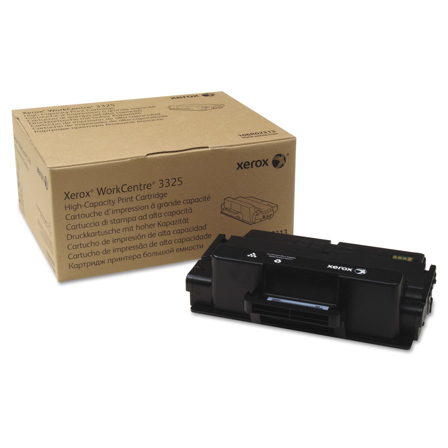 106R02313 High-Yield Toner, 11,000 Page-Yield, Black -