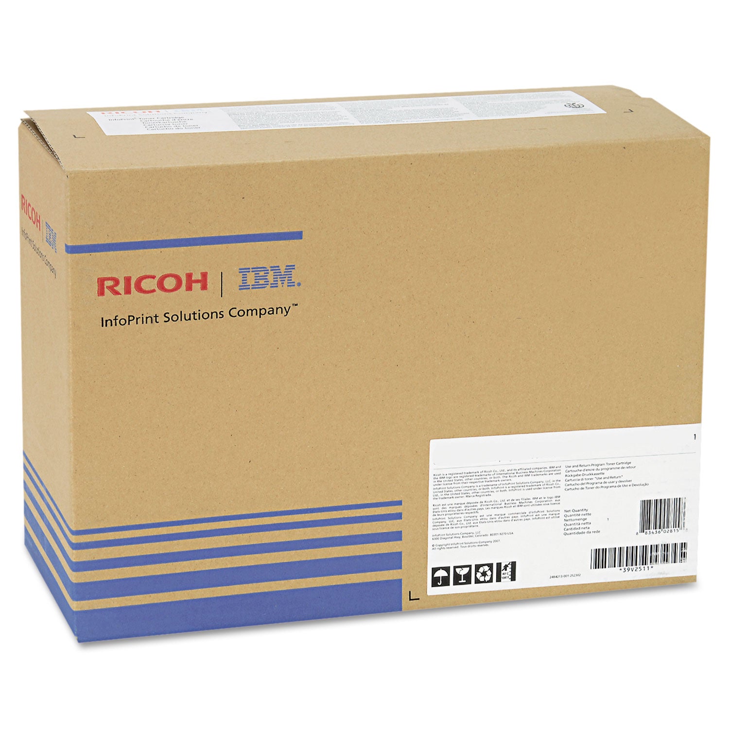 406663 Photoconductor Unit, 50,000 Page-Yield, Tri-Color -