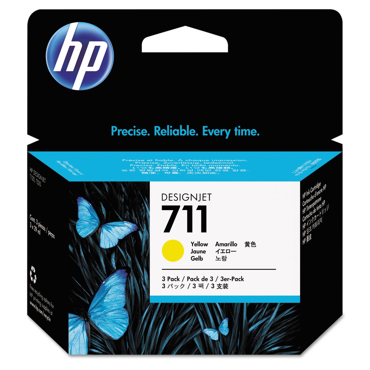 hp-711-cz136a-3-pack-yellow-original-ink-cartridges_hewcz136a - 1