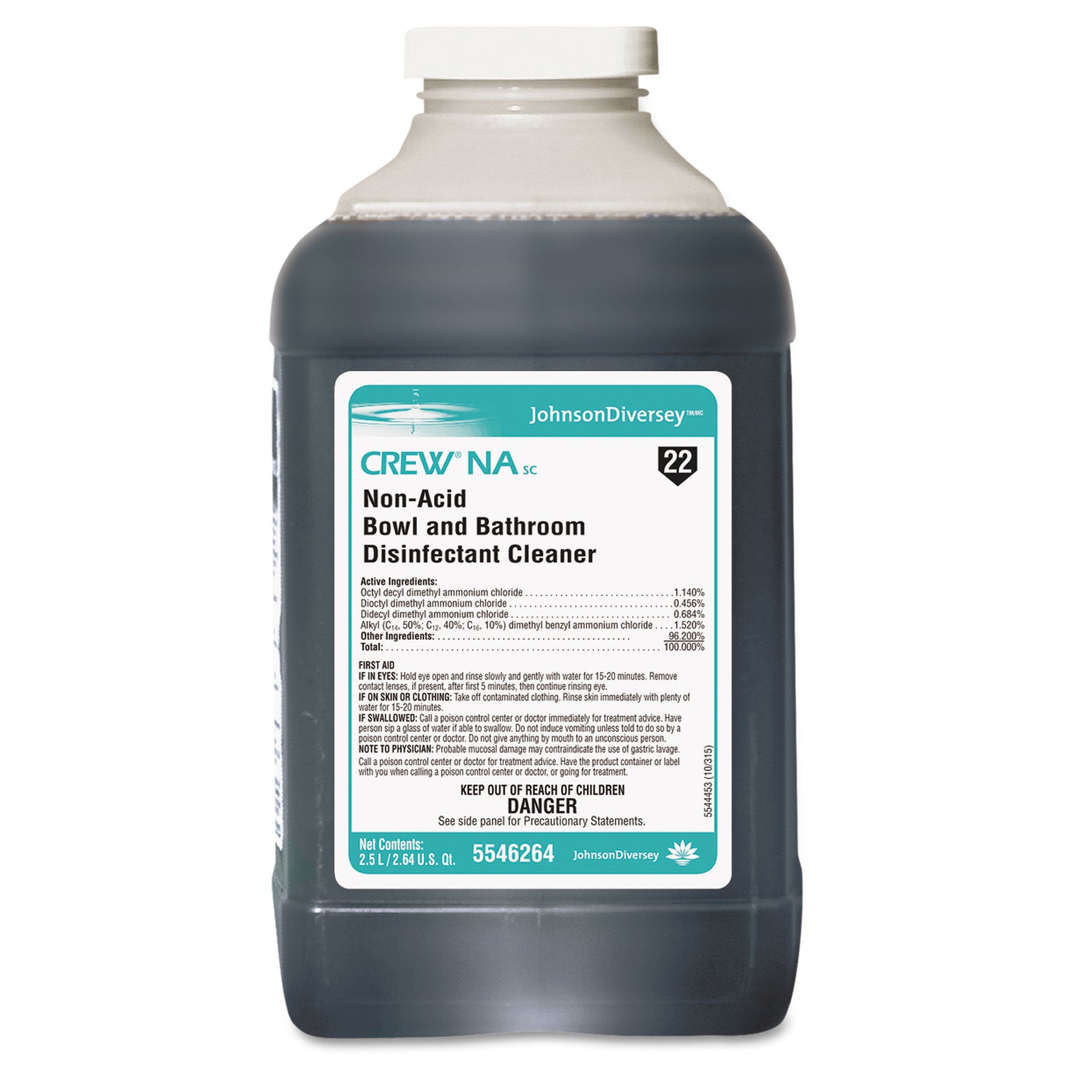 crew-non-acid-bowl-and-bathroom-cleaner-25-l-bottle-2-carton_dvs5546264 - 1