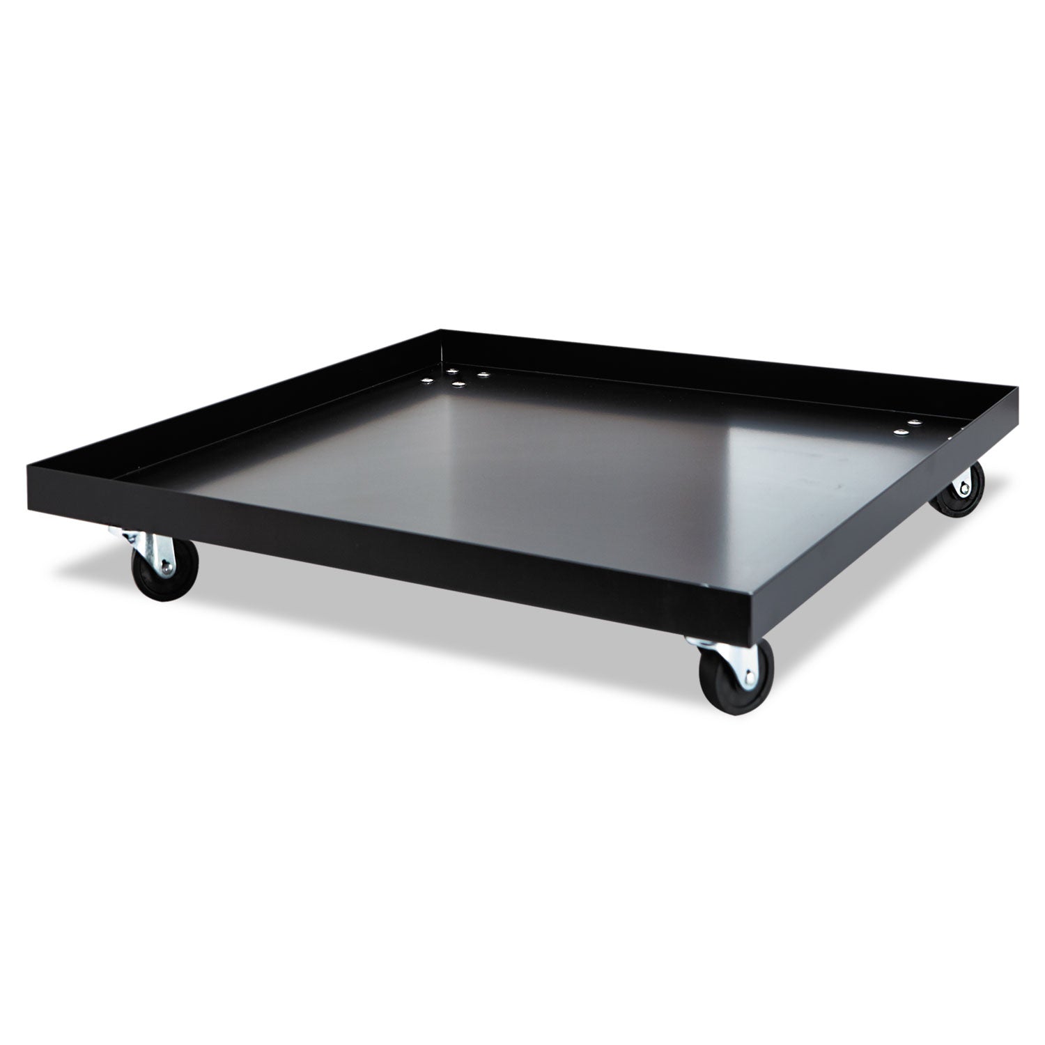 Stacking Chair Dolly, Metal, 320 lb Capacity, 22.44" x 22.44" x 3.93", Black -