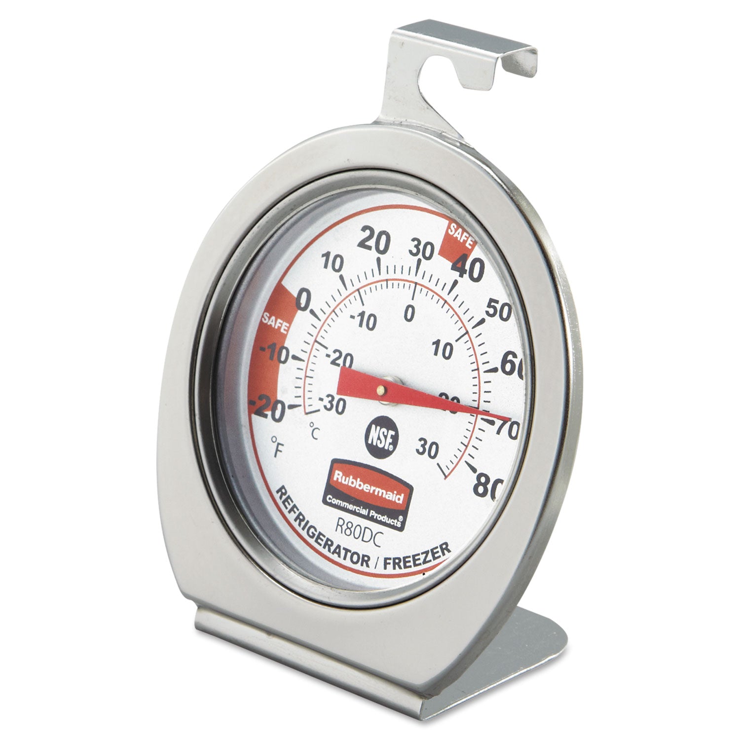 Refrigerator/Freezer Monitoring Thermometer, -20F to 80F -