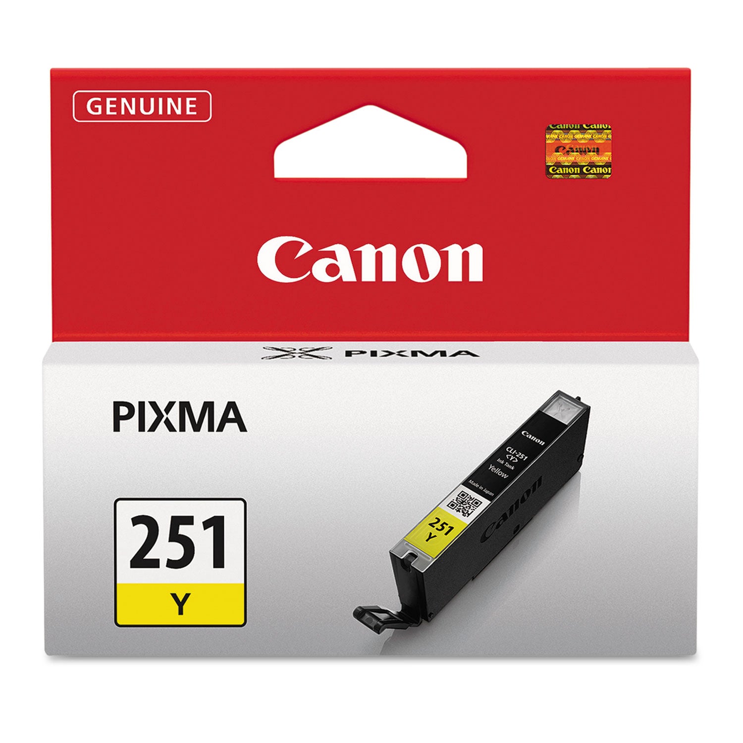 6516b001-cli-251-chromalife100+-ink-330-page-yield-yellow_cnm6516b001 - 1