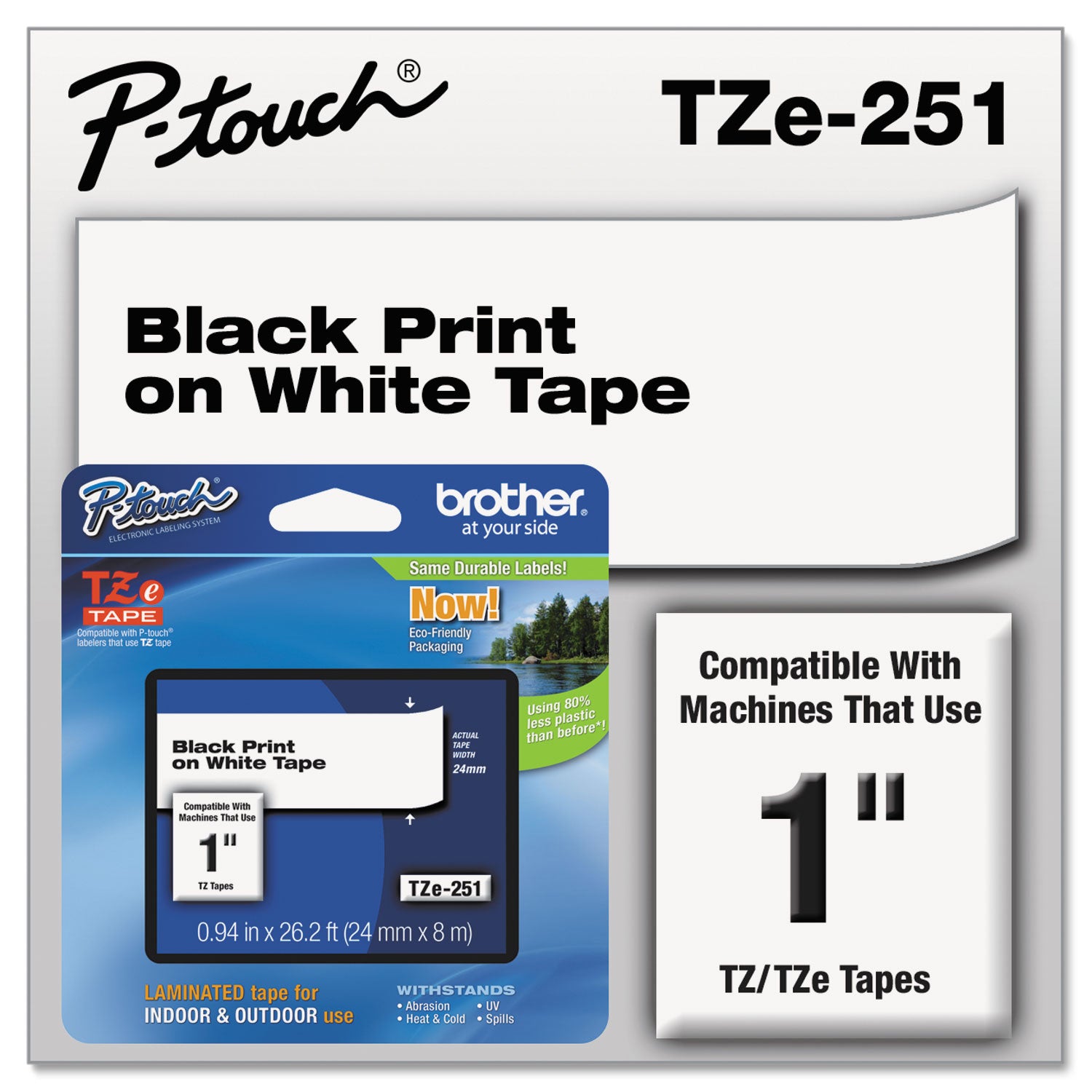 tze-standard-adhesive-laminated-labeling-tape-094-x-262-ft-black-on-white_brttze251 - 2