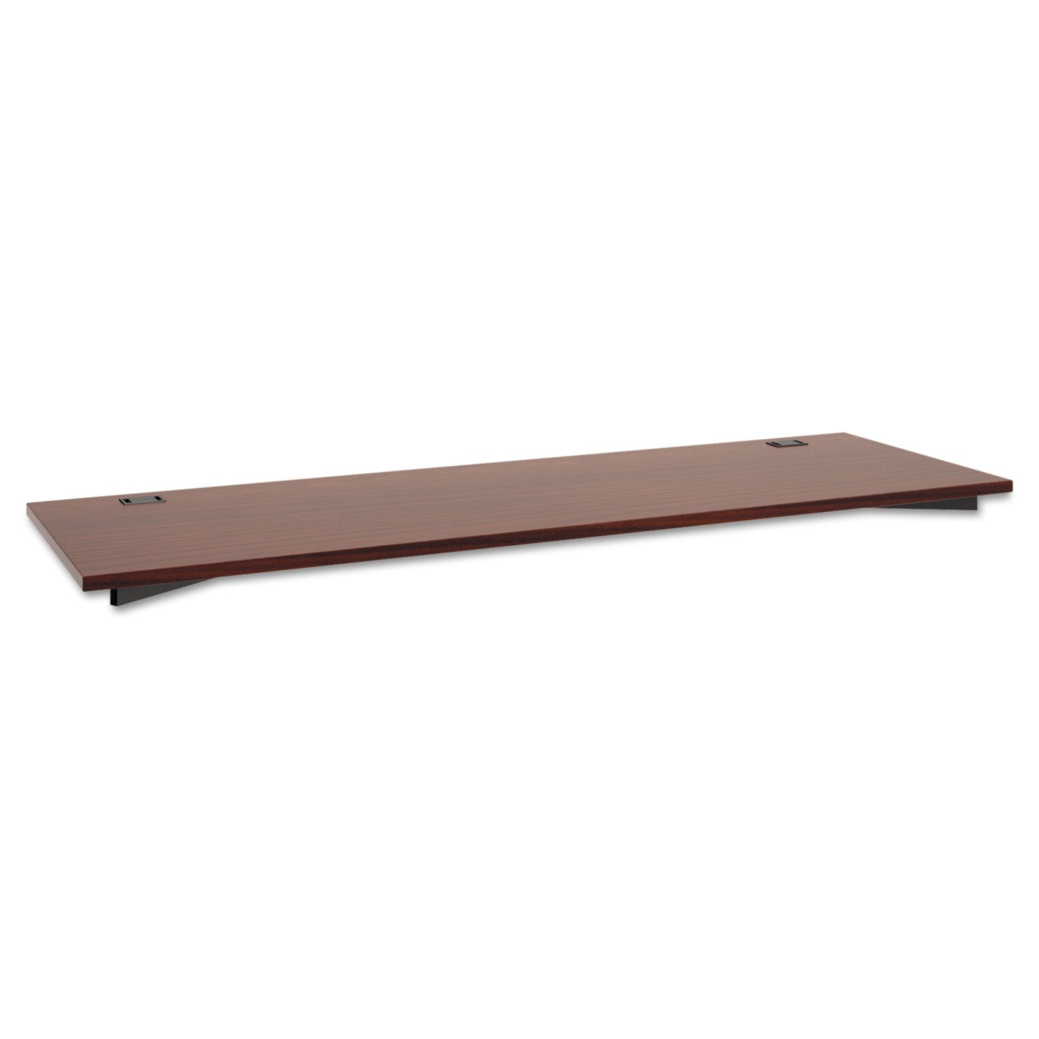 Manage Series Worksurface, 72" x 23.5" x 1", Chestnut -