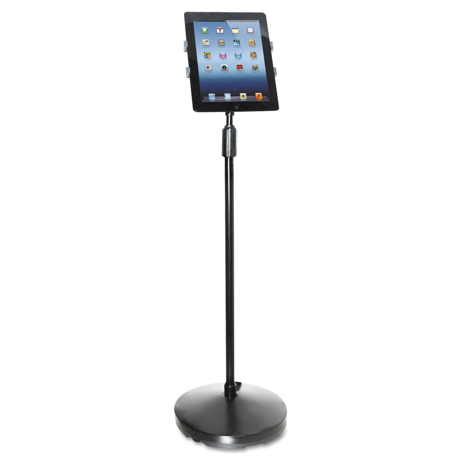 Floor Stand for iPad and Other Tablets, Black -