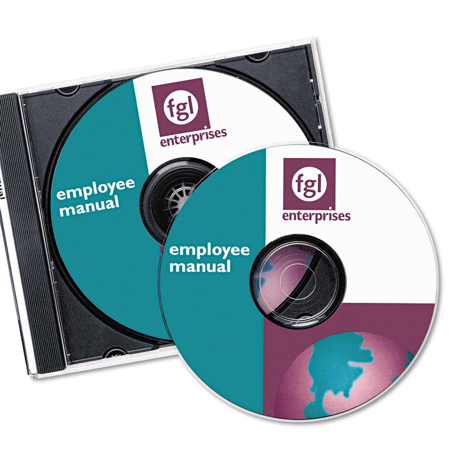 Laser CD Labels, Matte White, 30/Pack -