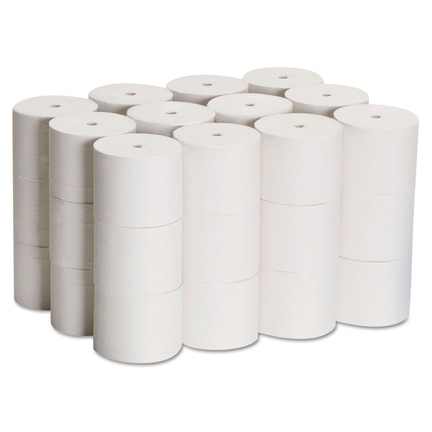 Coreless Bath Tissue, Septic Safe, 2-Ply, White, 1,000 Sheets/Roll, 36 Rolls/Carton -