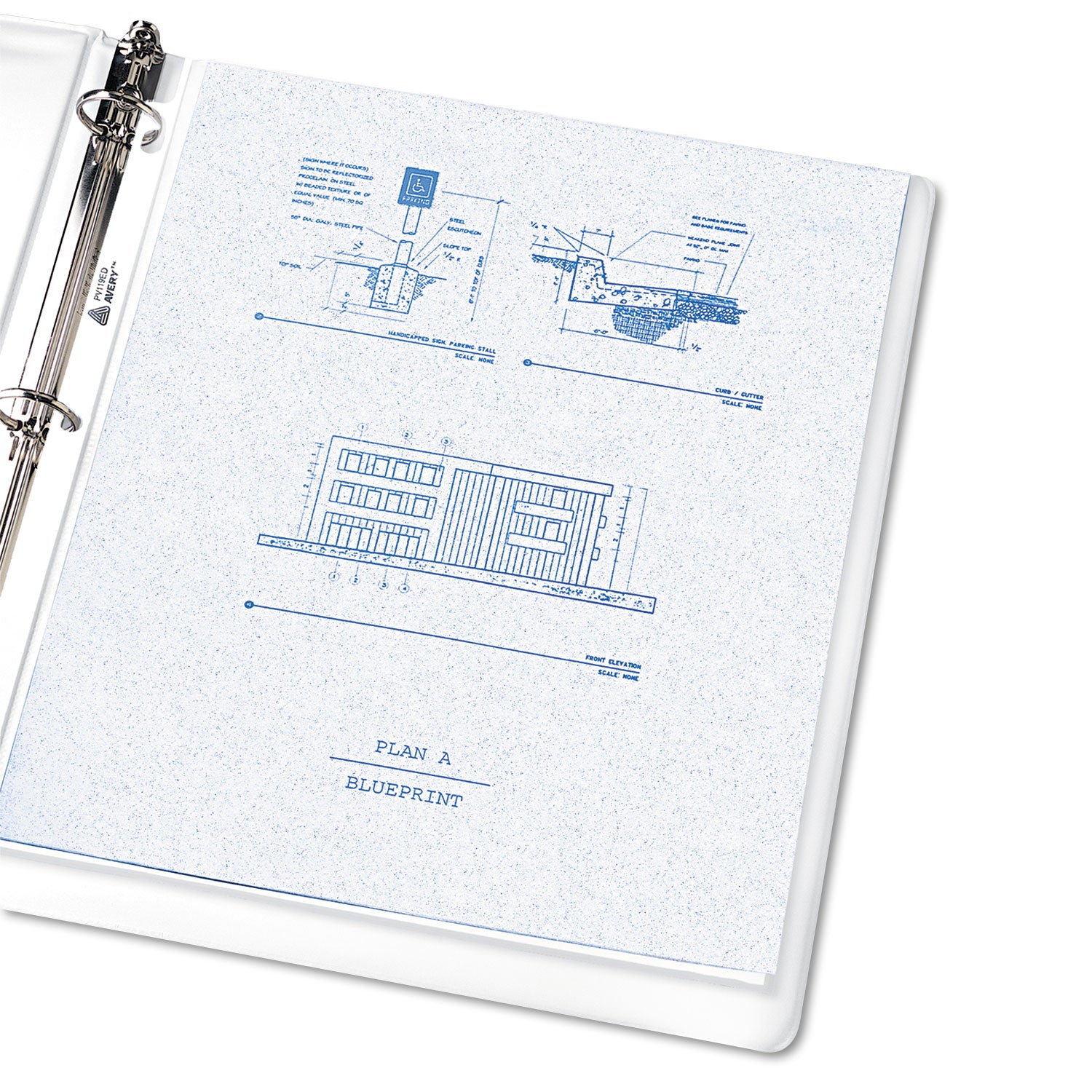 Top-Load Sheet Protector, Economy Gauge, Letter, Semi-Clear, 100/Box - 2