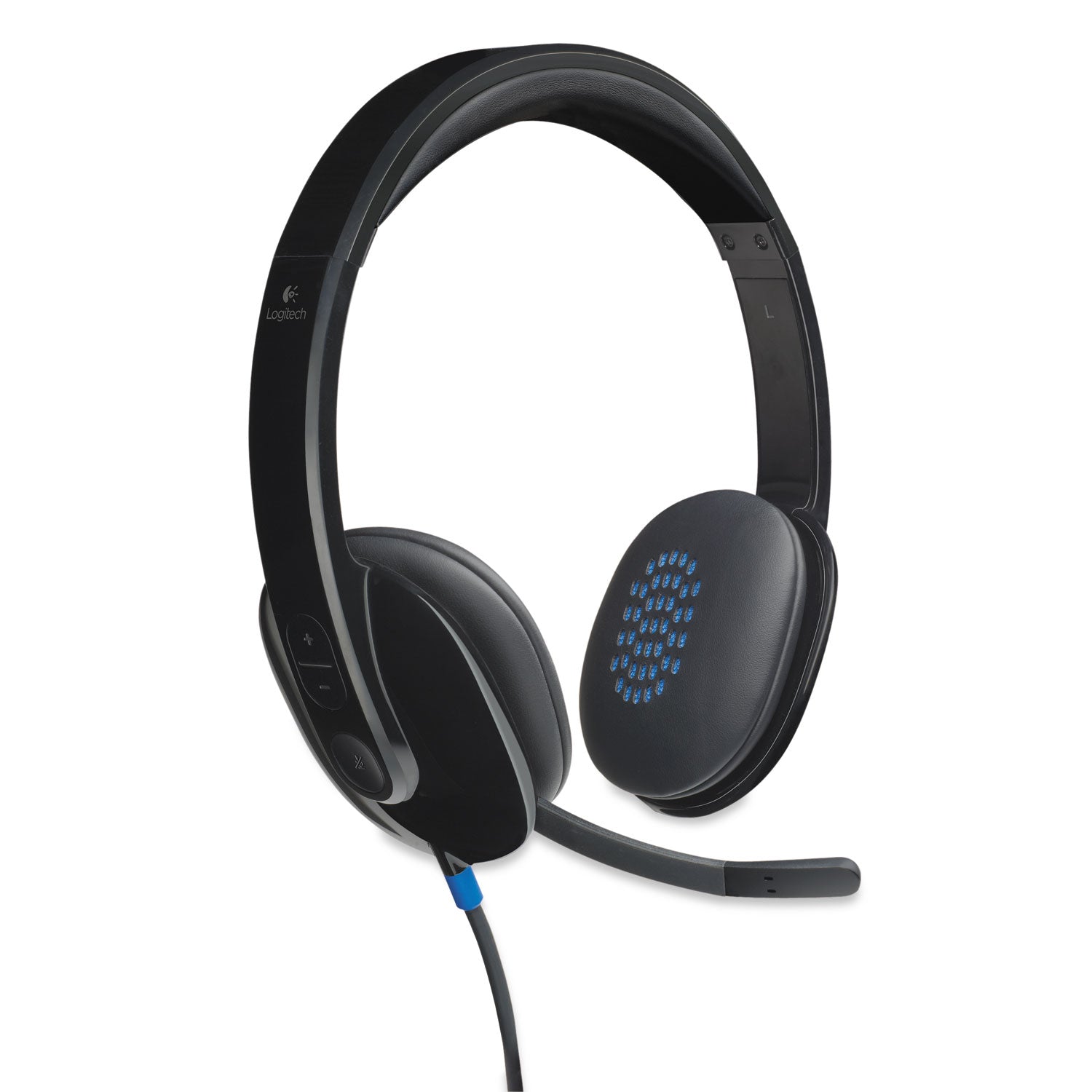 H540 Binaural Over The Head Corded Headset, Black -
