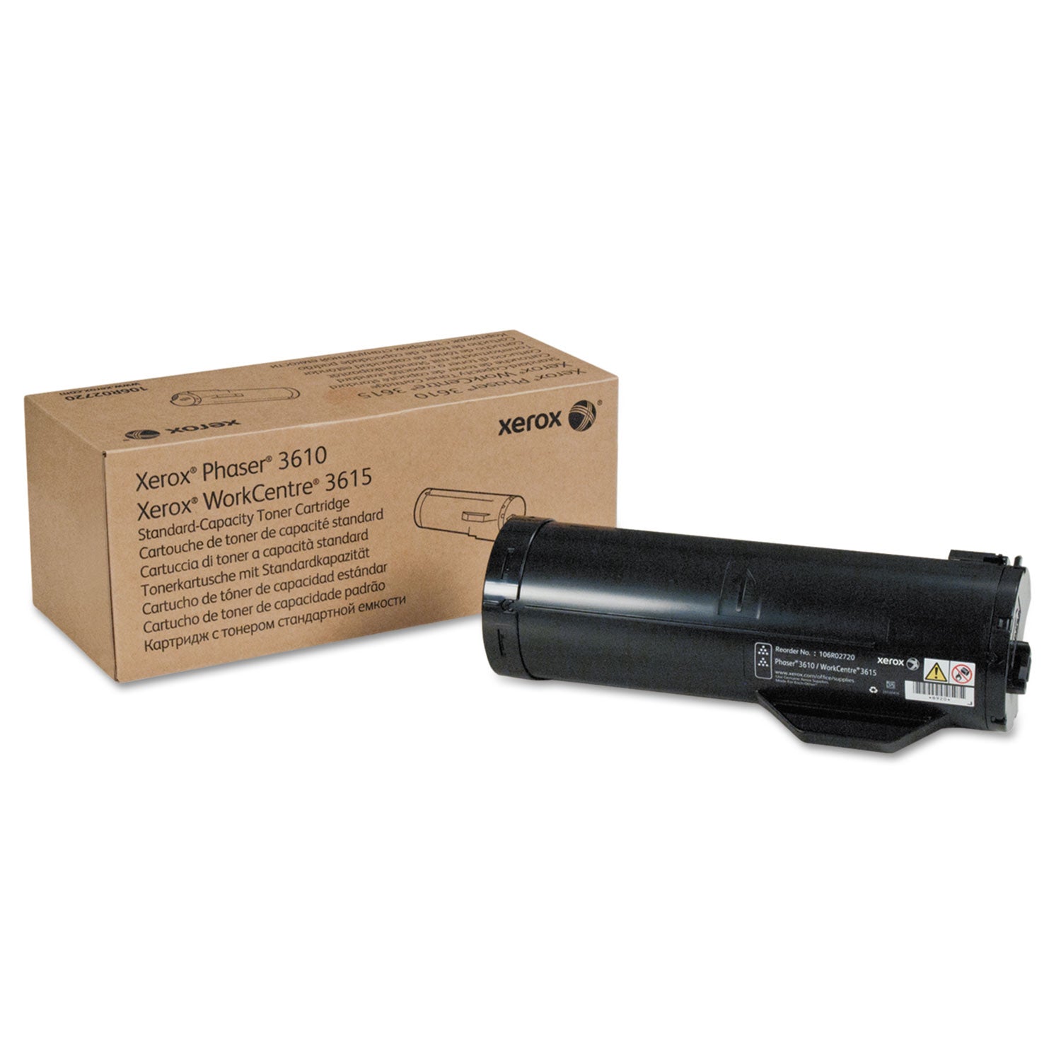 106R02720 Toner, 5,900 Page-Yield, Black -
