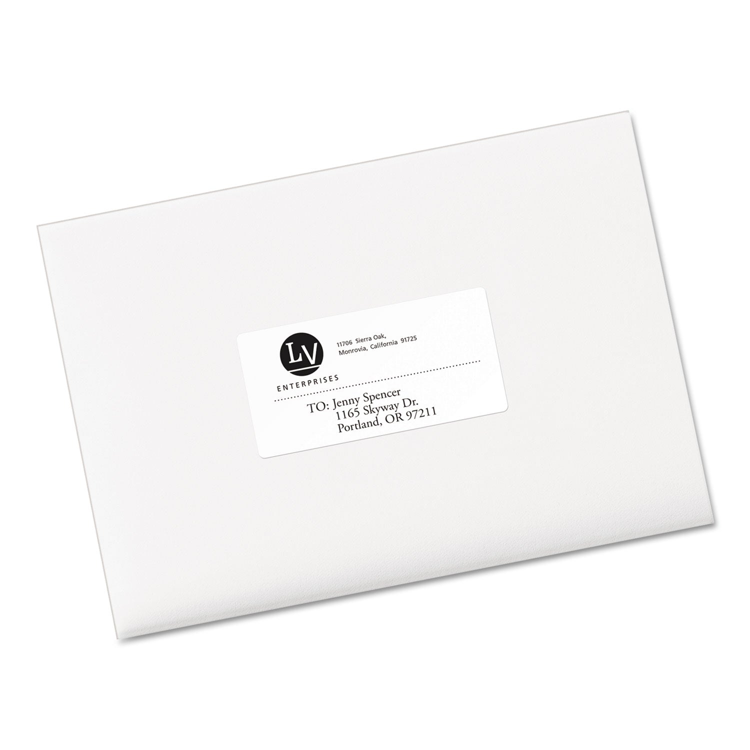 EcoFriendly Mailing Labels, Inkjet/Laser Printers, 2 x 4, White, 10/Sheet, 25 Sheets/Pack -