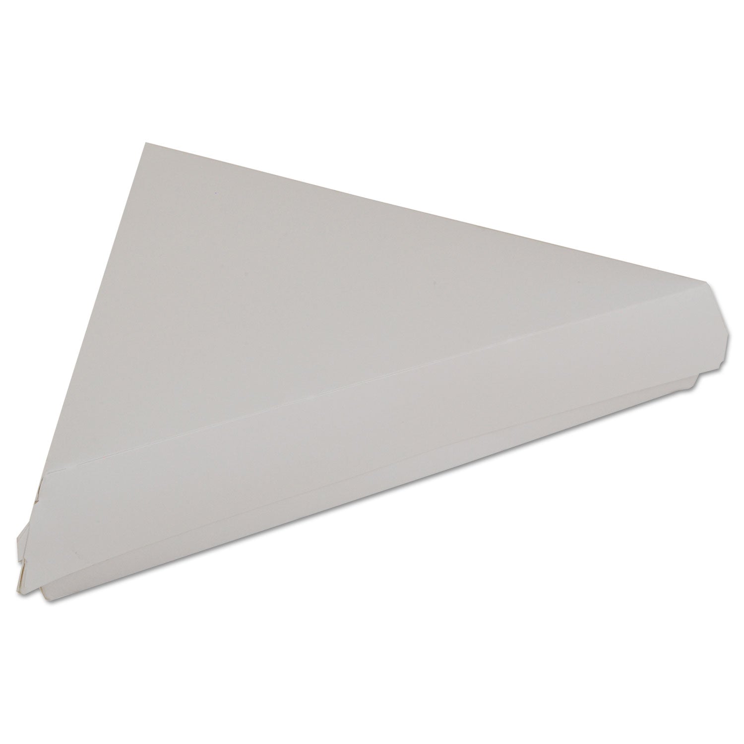 White Pizza Clamshells, 9.25 x 9 x 1.69, White, Paper, 400/Carton -