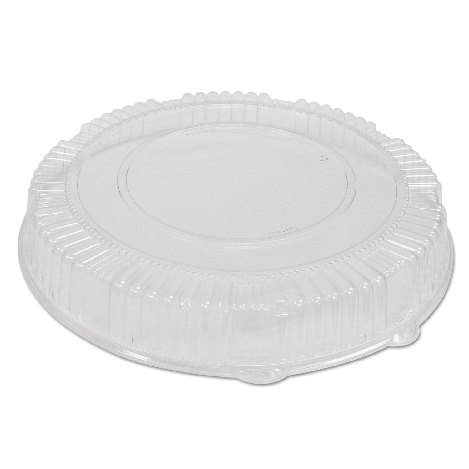 Caterline Dome Lids, 18" Diameter x 2.75"h, Clear, Plastic, 25/Carton -