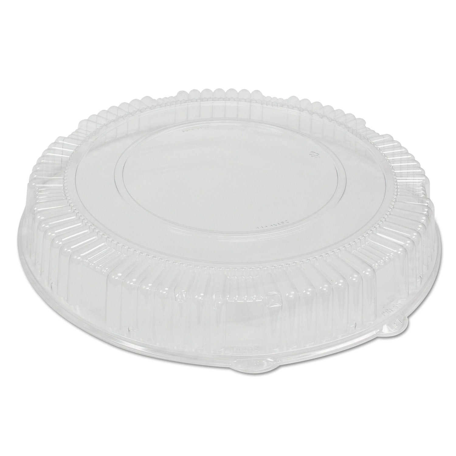 Caterline Dome Lids, 16" Diameter x 2.75"h, Clear, Plastic, 25/Carton -