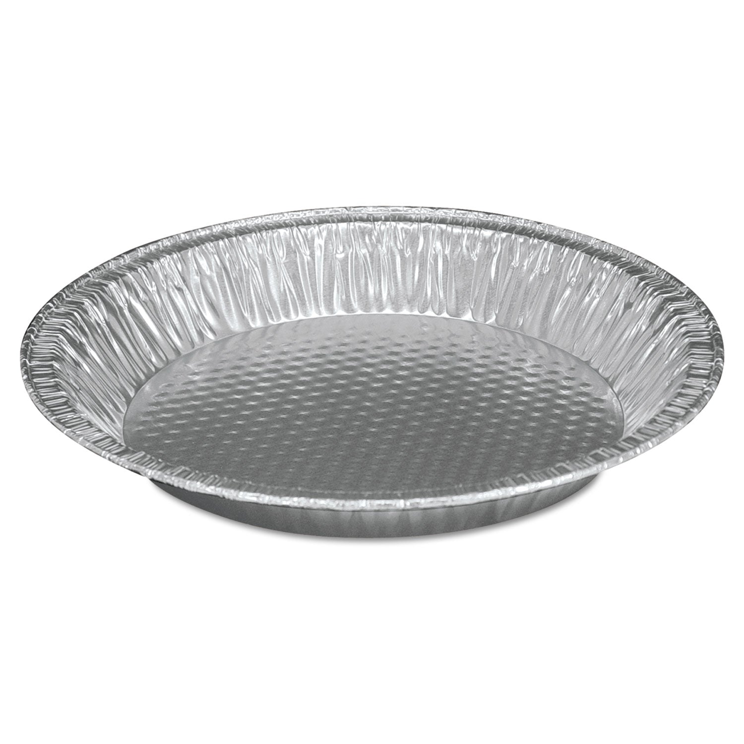 Aluminum Pie Pan, #10, 9.63" Diameter x 1.22"h, 200/Carton -