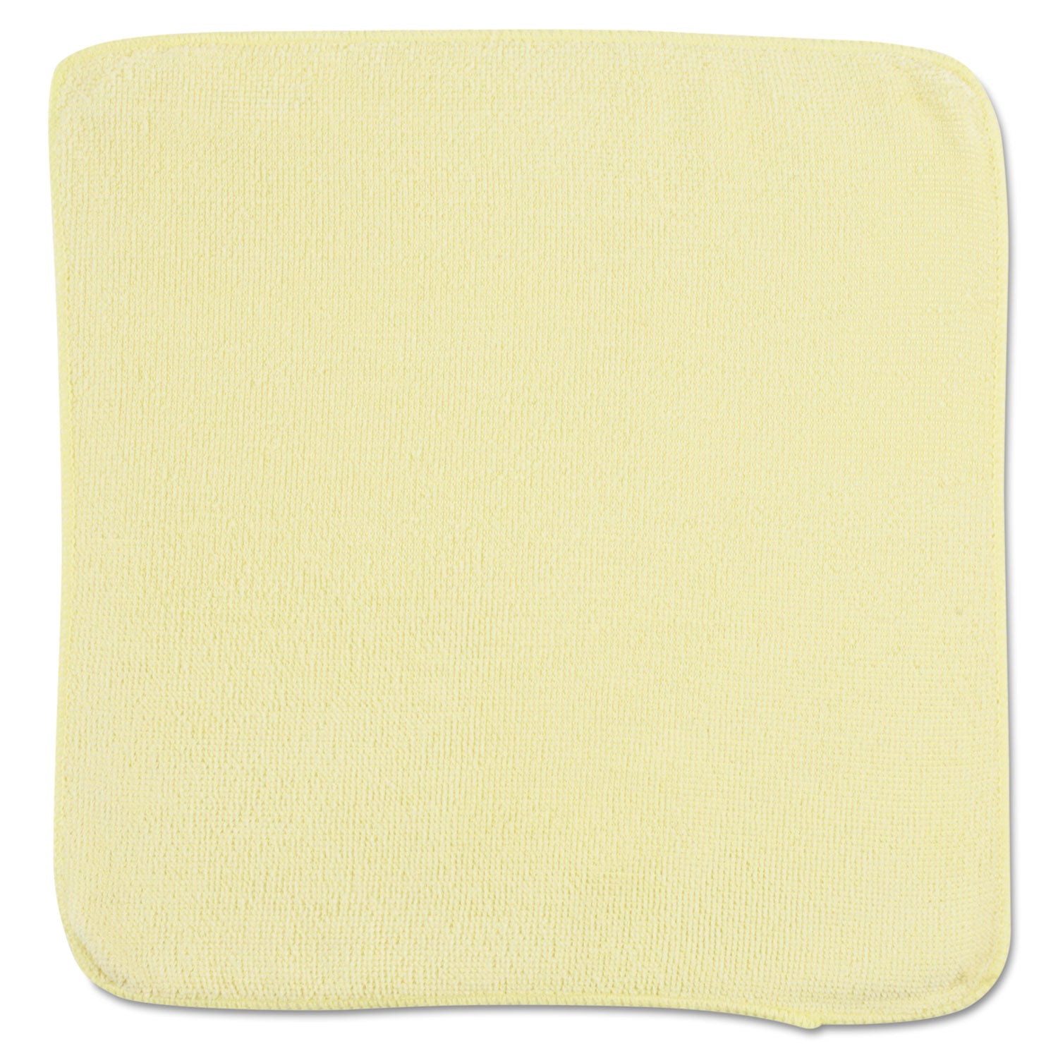 Microfiber Cleaning Cloths, 12 x 12, Yellow, 24/Pack -
