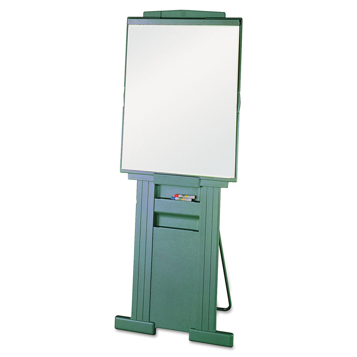 Duramax Portable Presentation Easel, Adjusts 39" to 72" High, Plastic, Gray -
